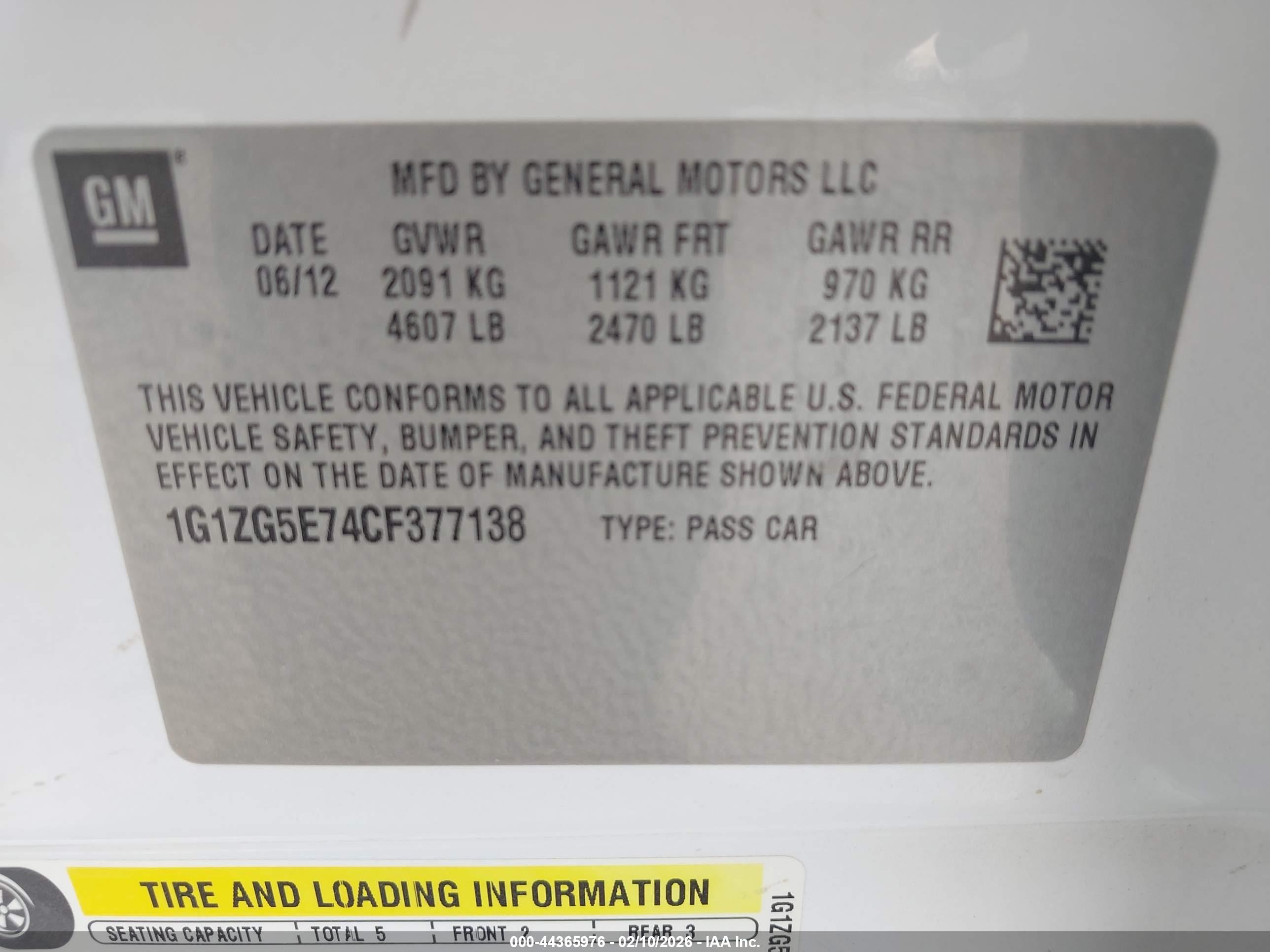CHEVROLET MALIBU image 9