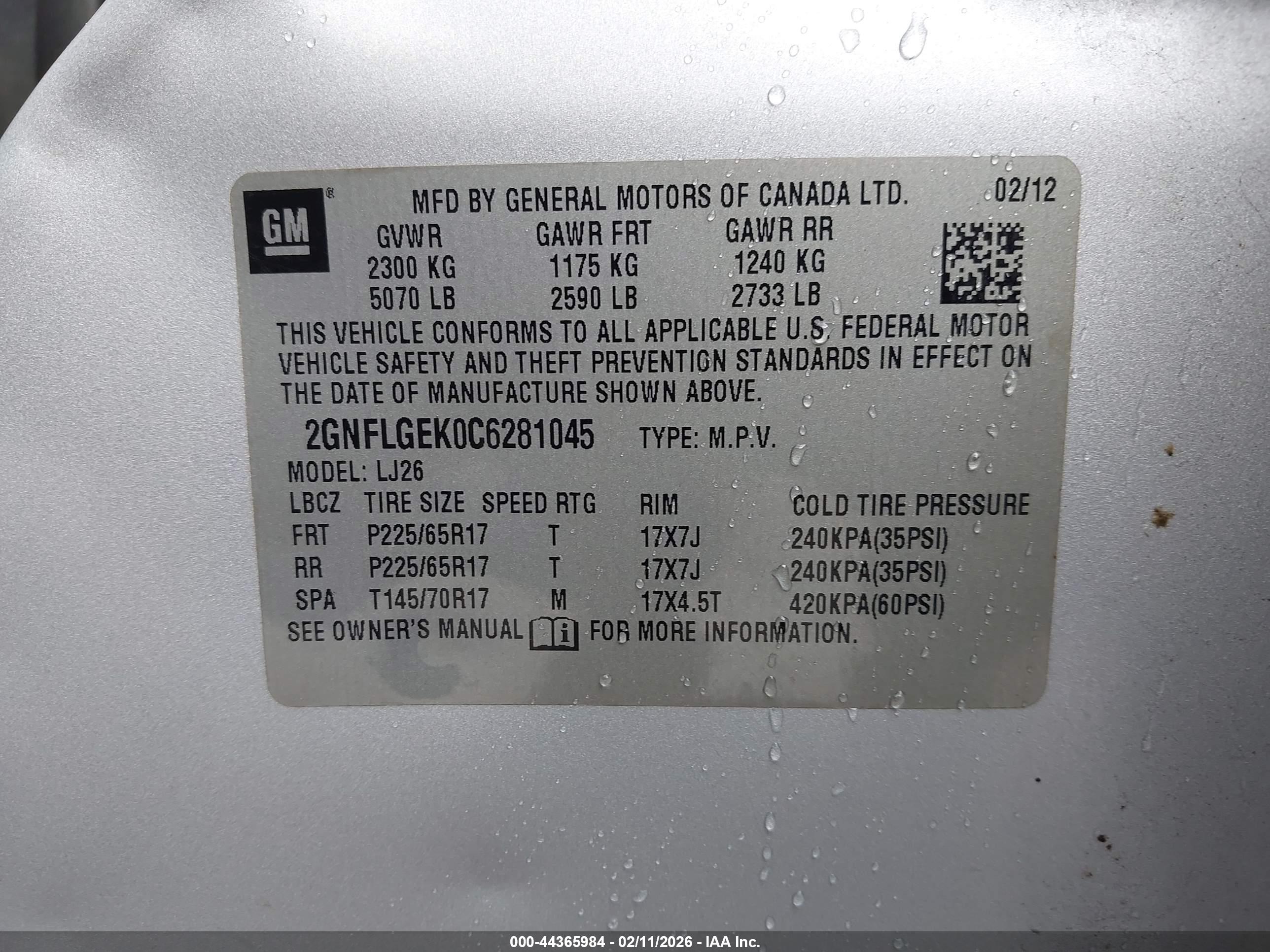 CHEVROLET EQUINOX image 9