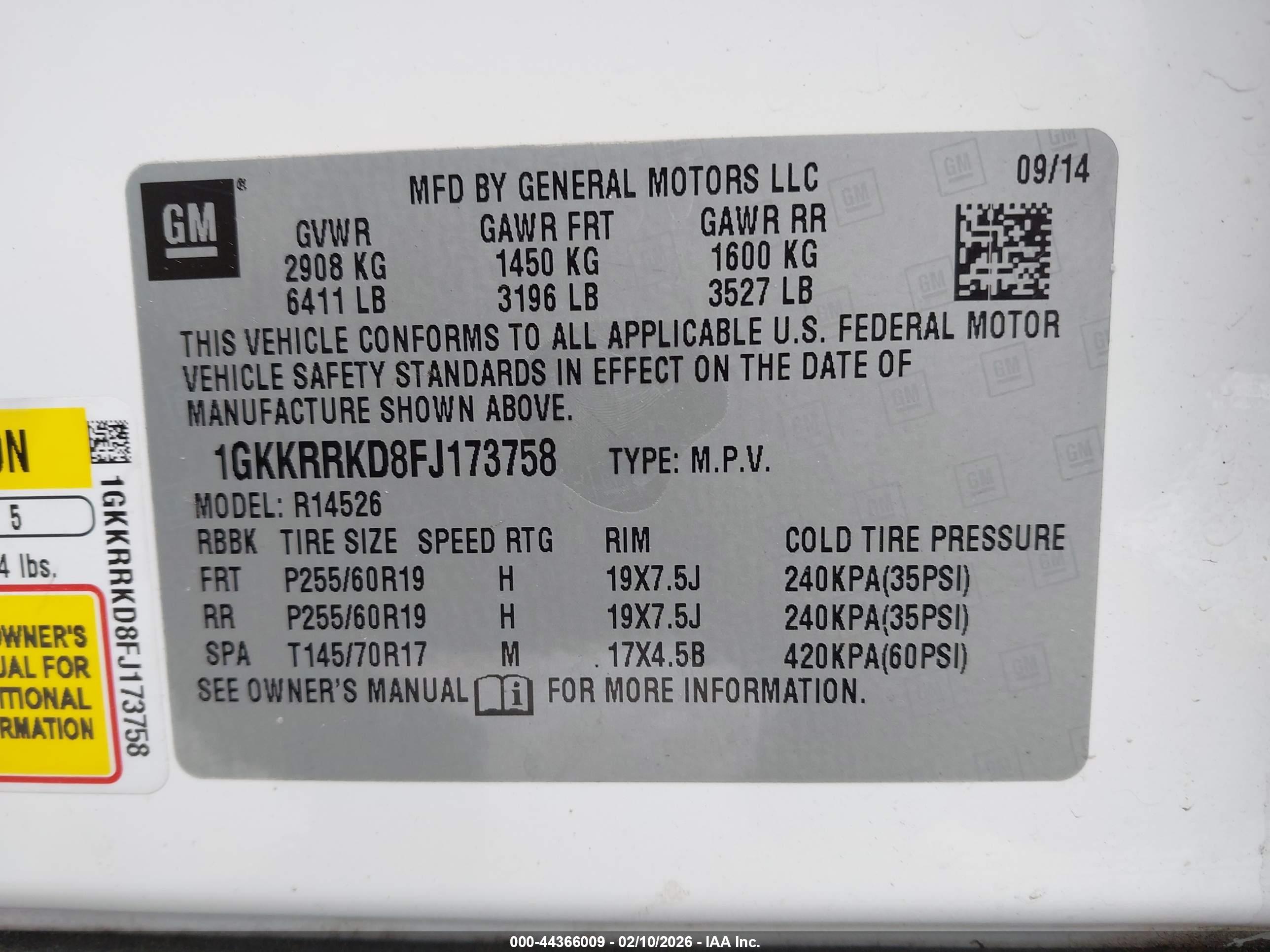 GMC ACADIA image 9