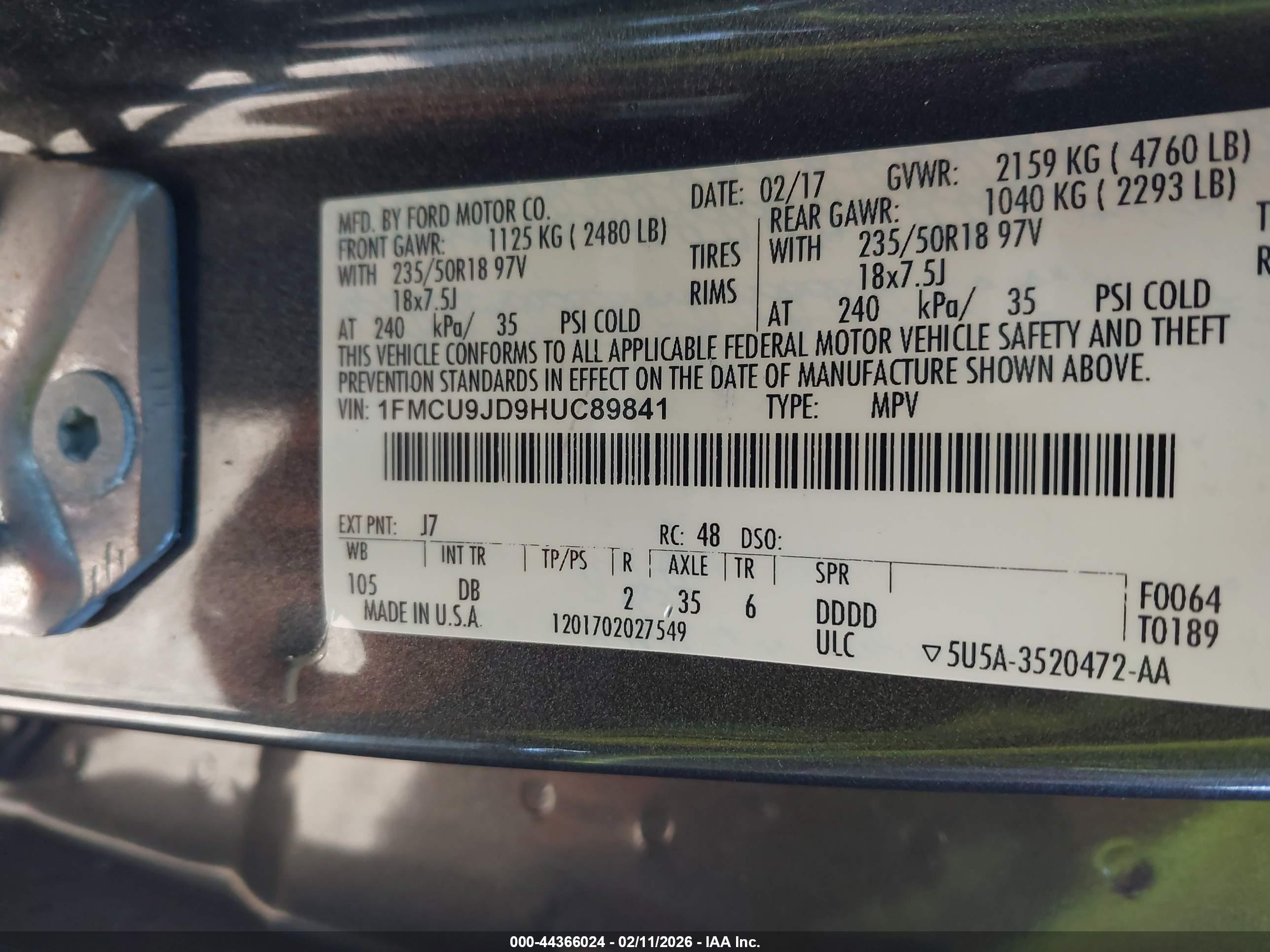 FORD ESCAPE image 9