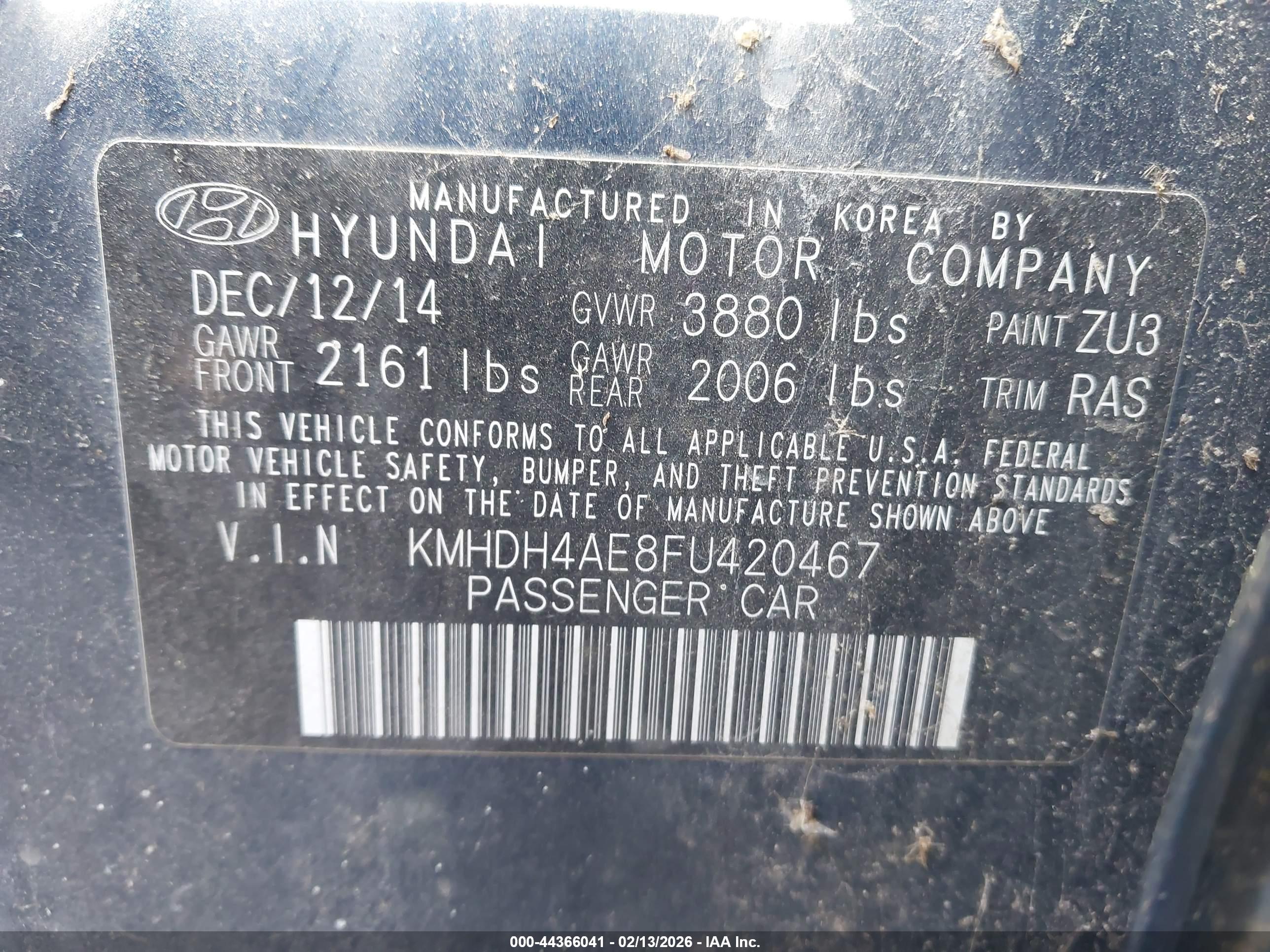 HYUNDAI ELANTRA image 9