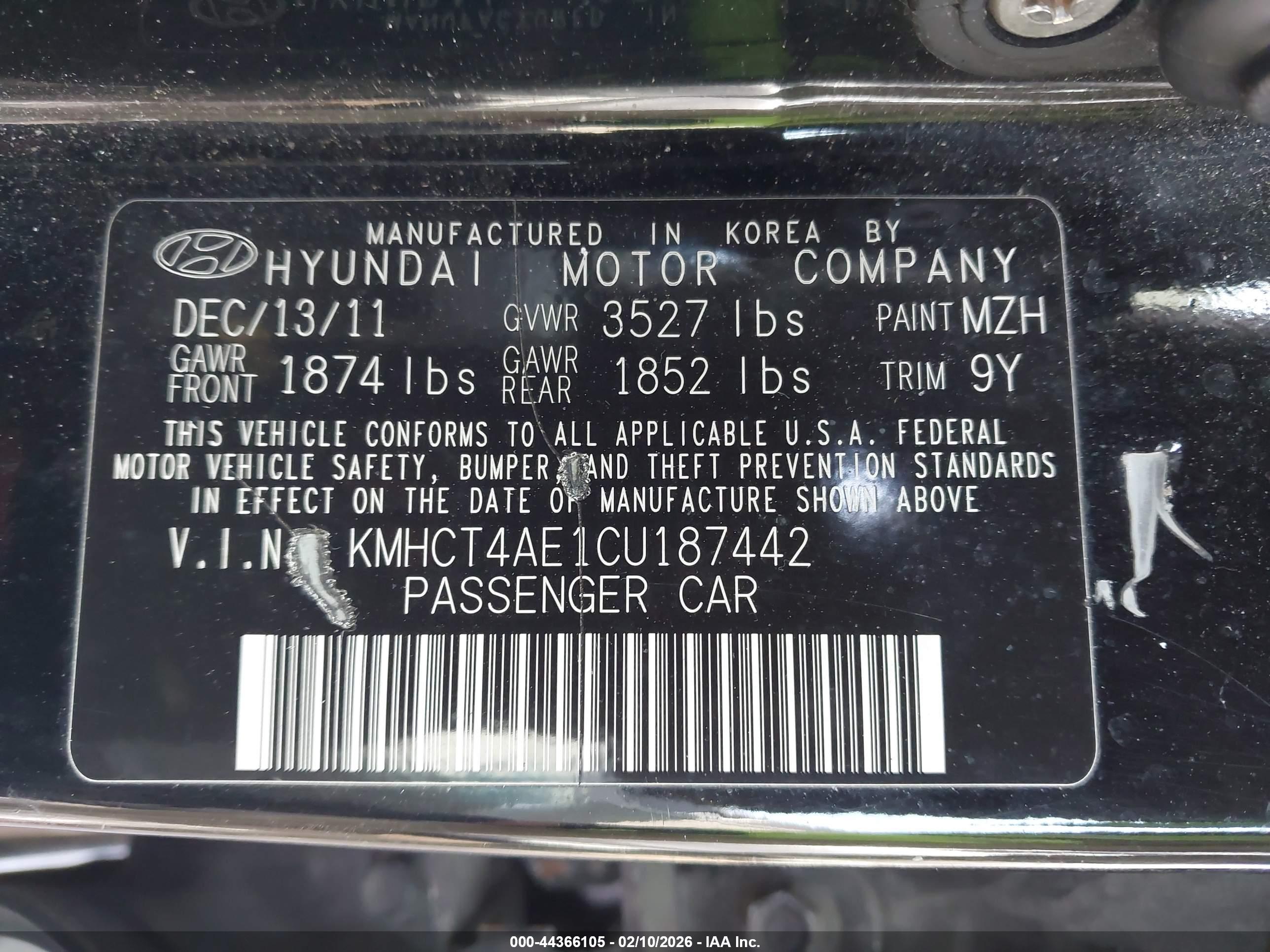 HYUNDAI ACCENT image 9