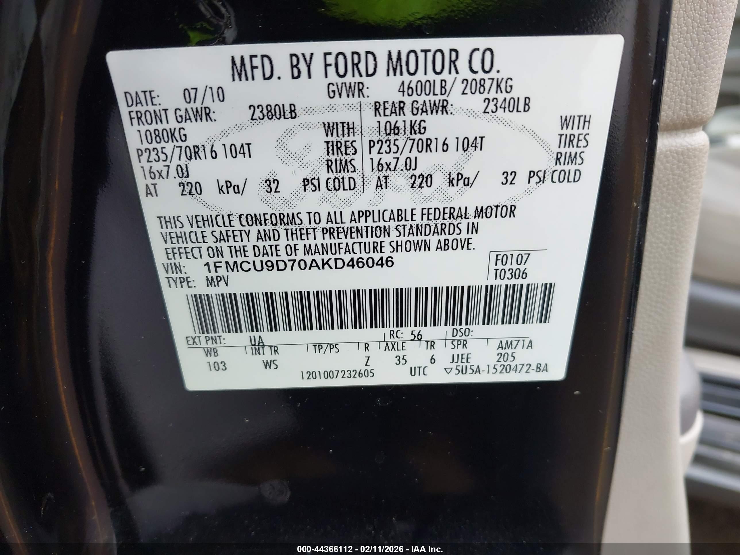 FORD ESCAPE image 9