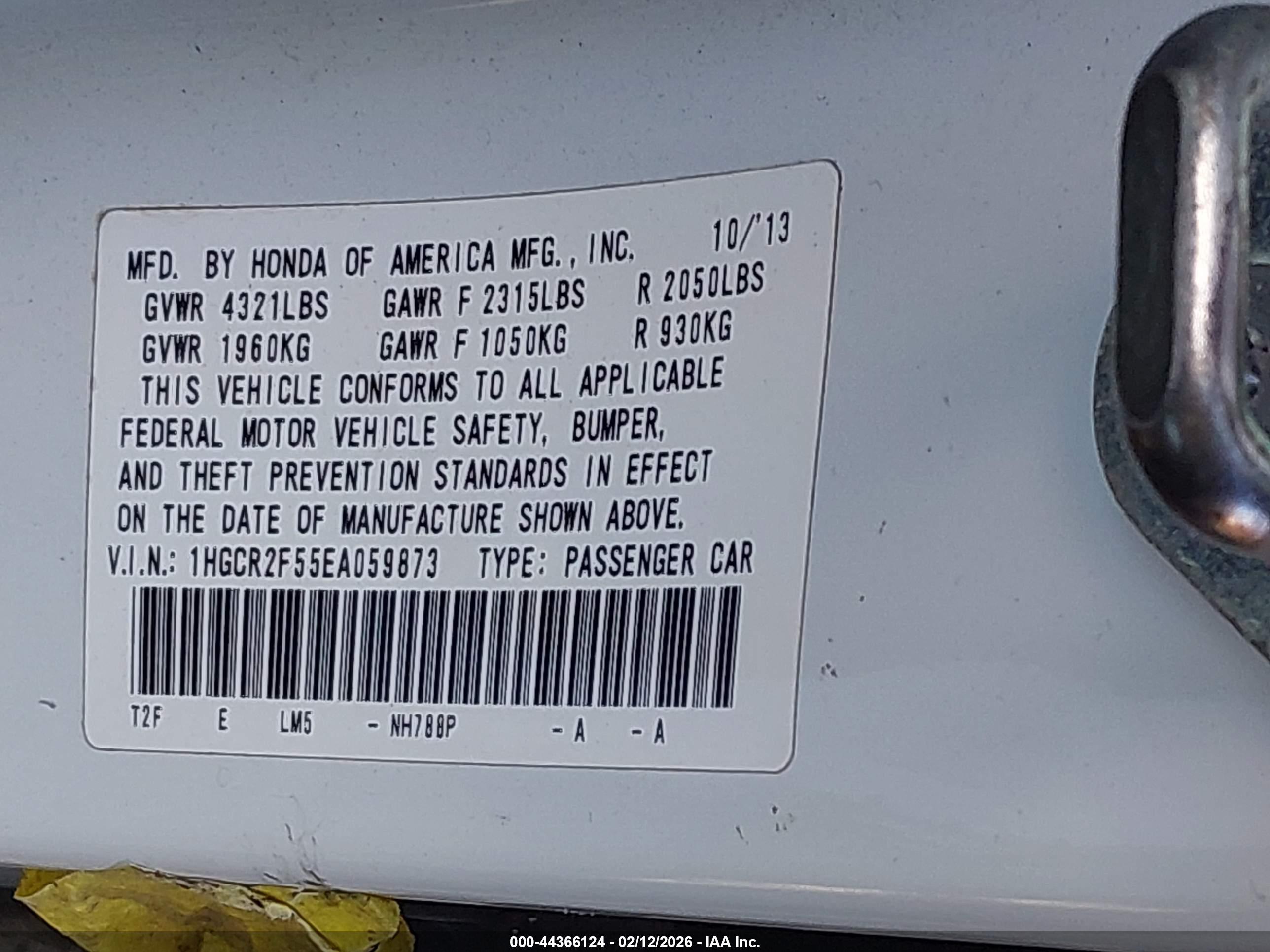 HONDA ACCORD image 9