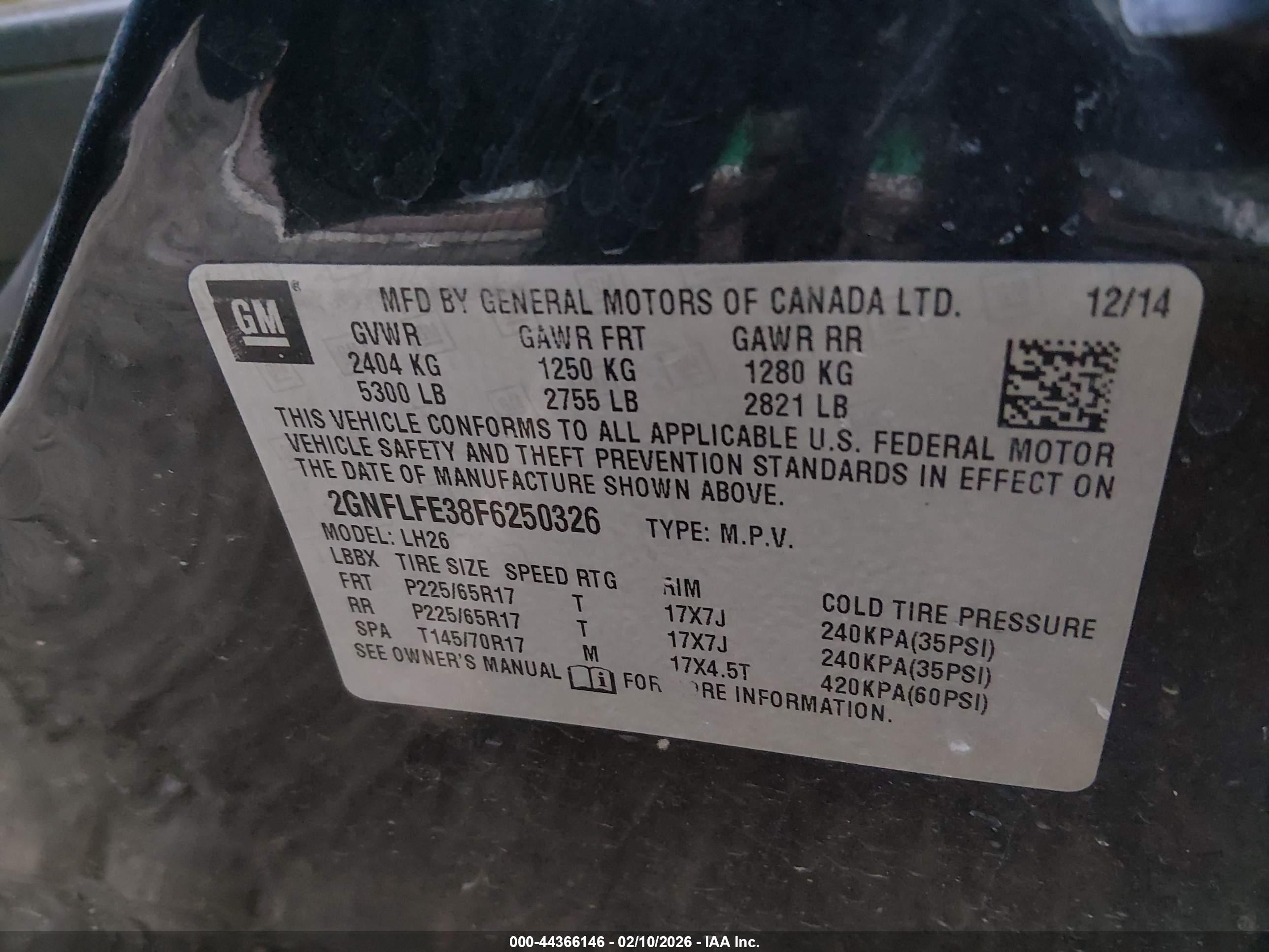 CHEVROLET EQUINOX image 9
