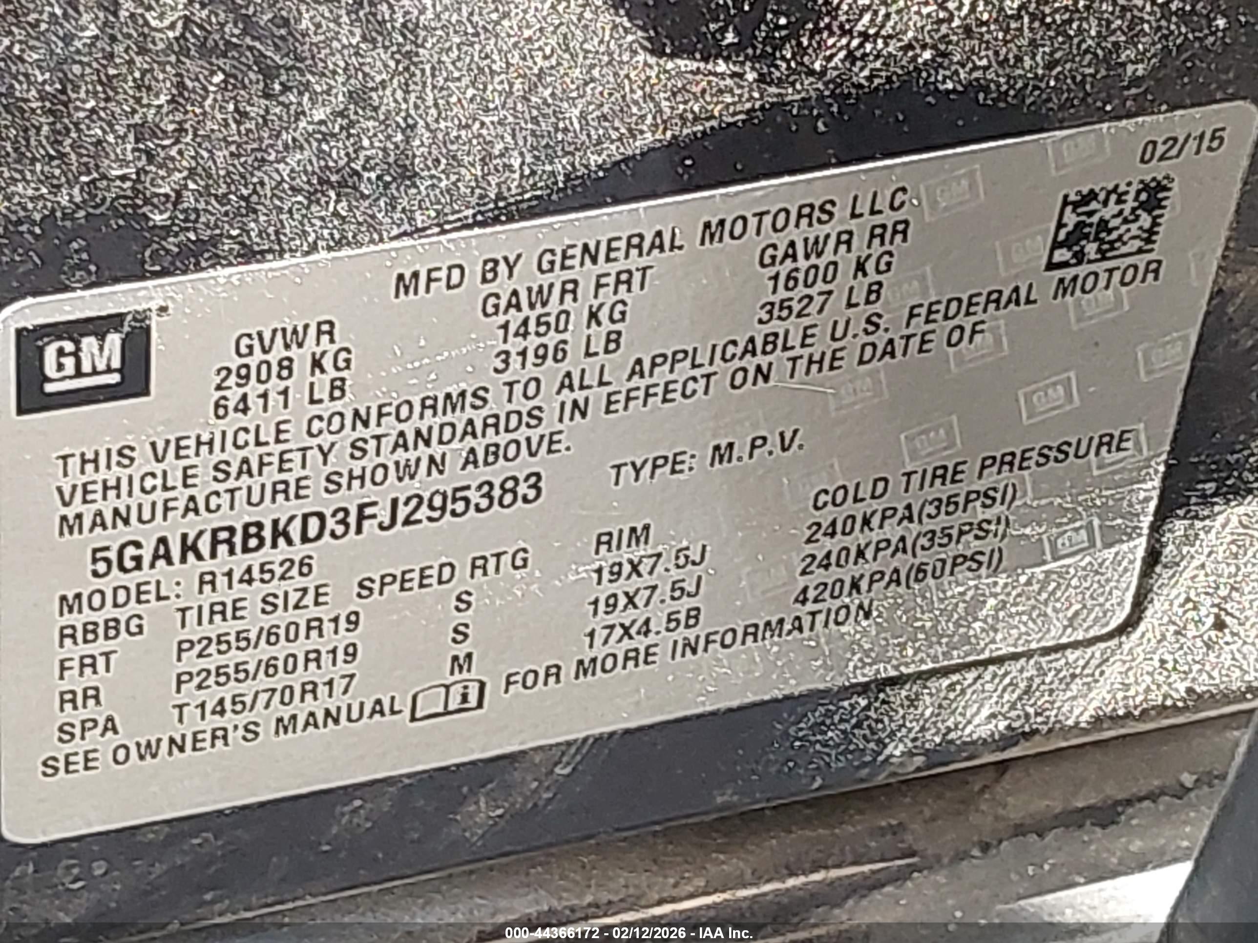 BUICK ENCLAVE image 9
