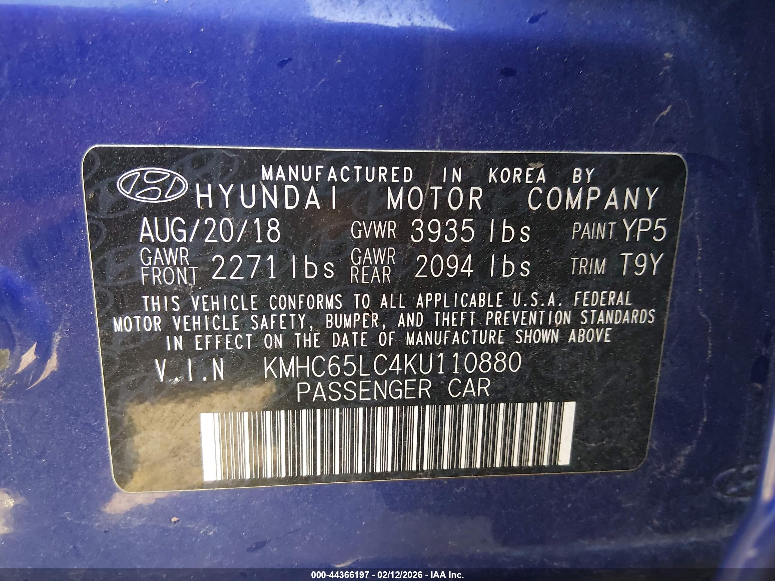 HYUNDAI IONIQ image 9