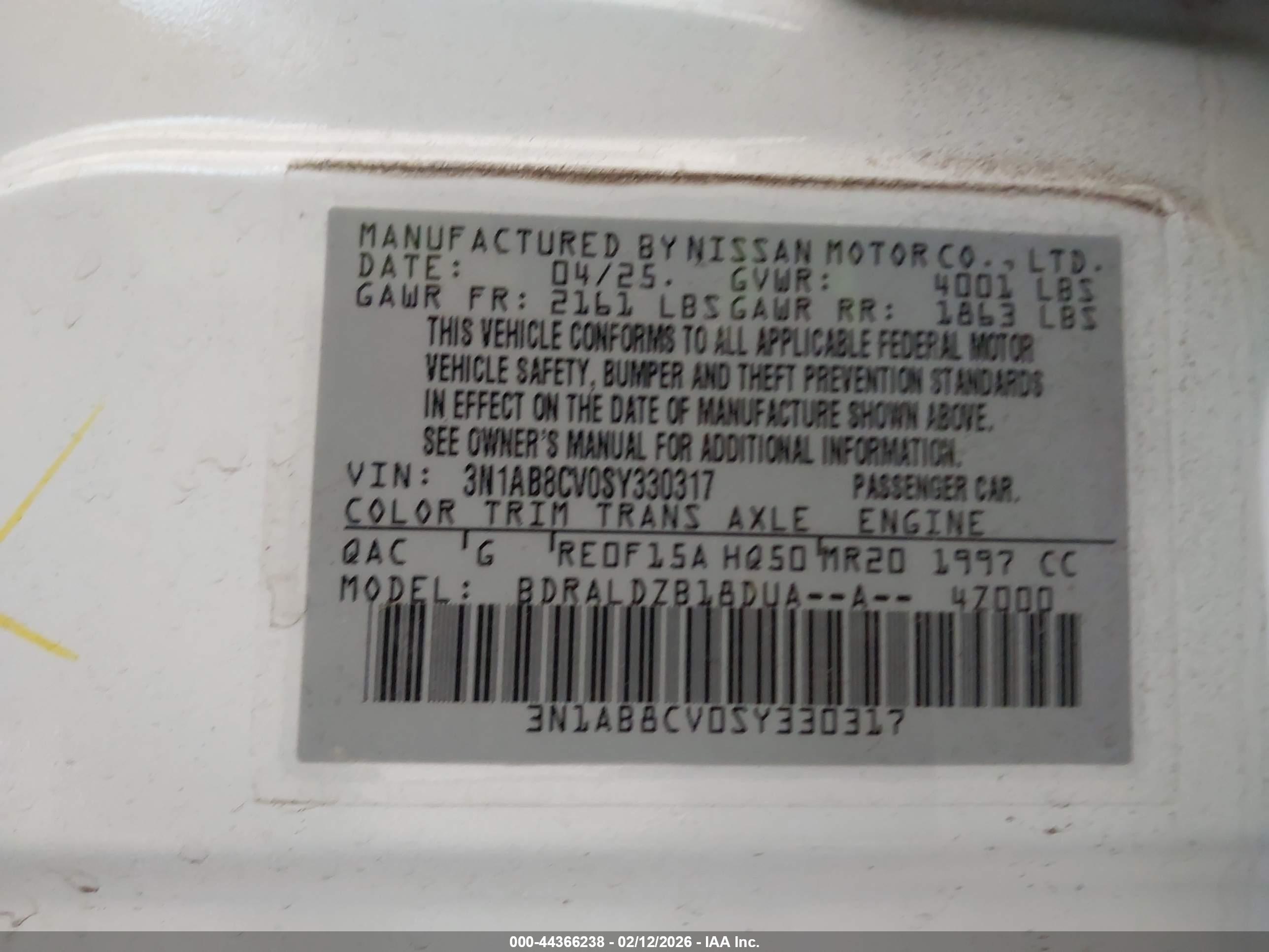 NISSAN SENTRA image 9