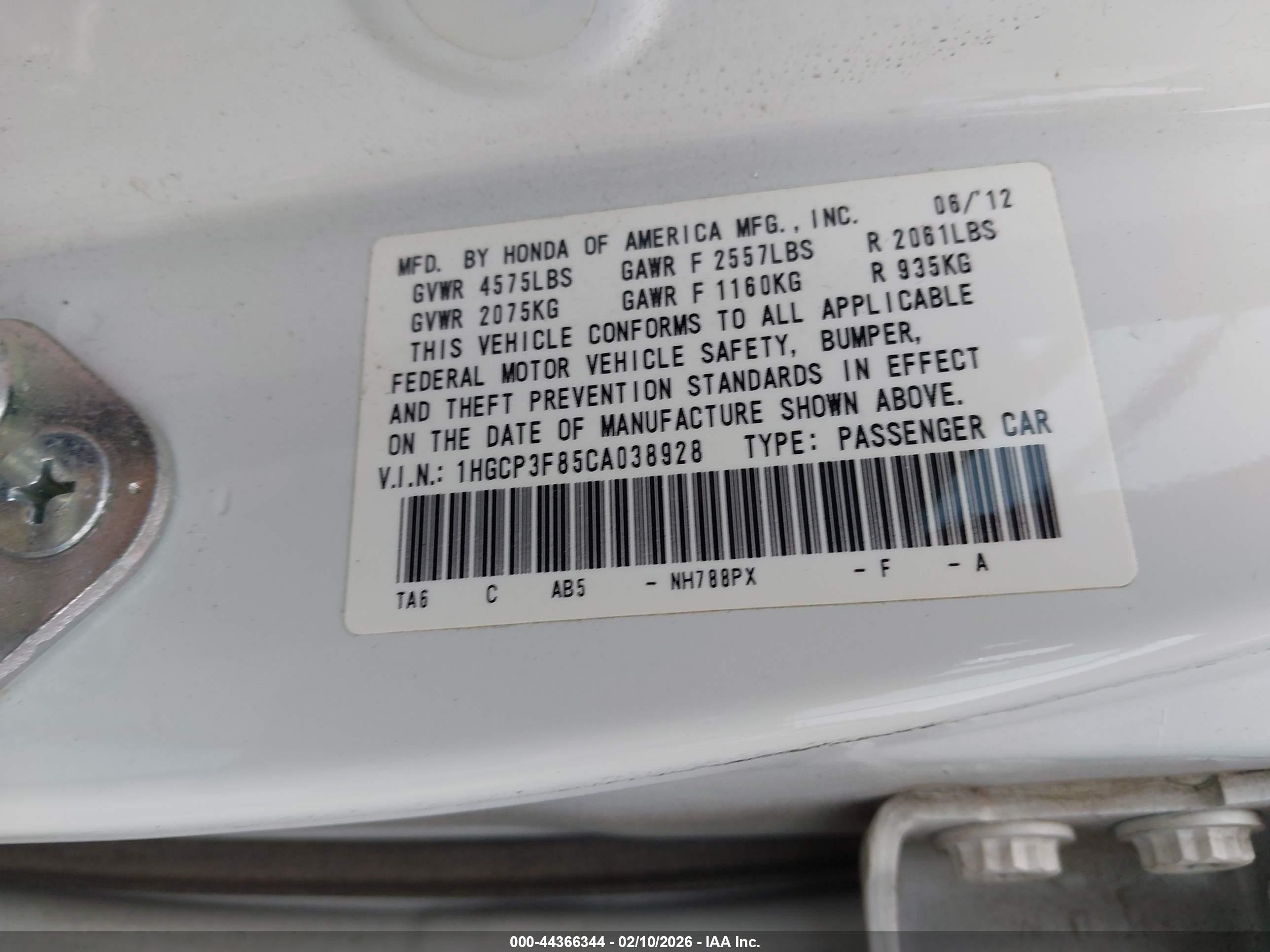 HONDA ACCORD image 9