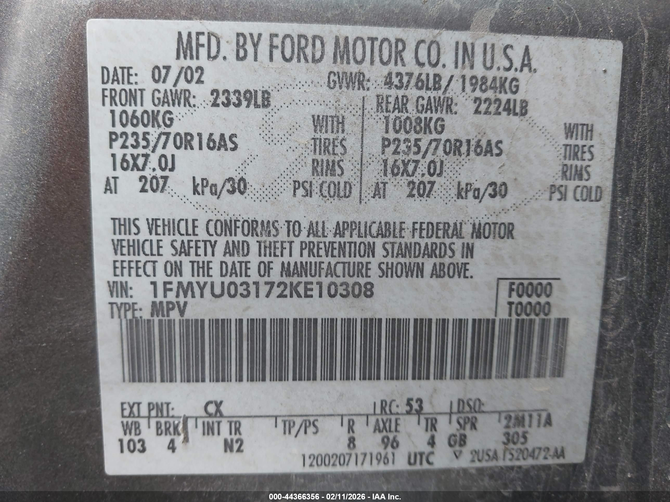 FORD ESCAPE image 9