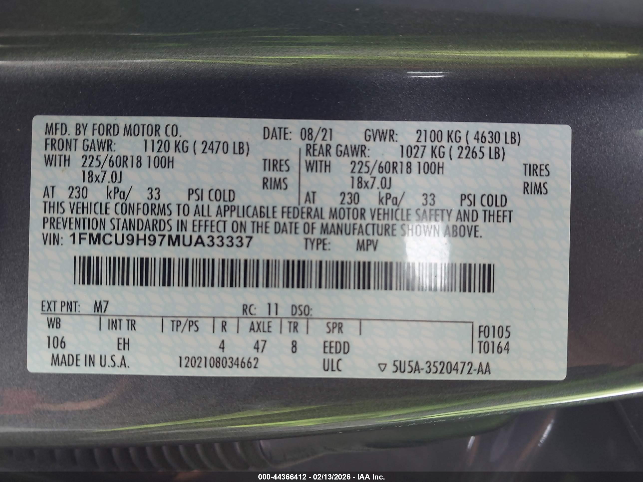 FORD ESCAPE image 9
