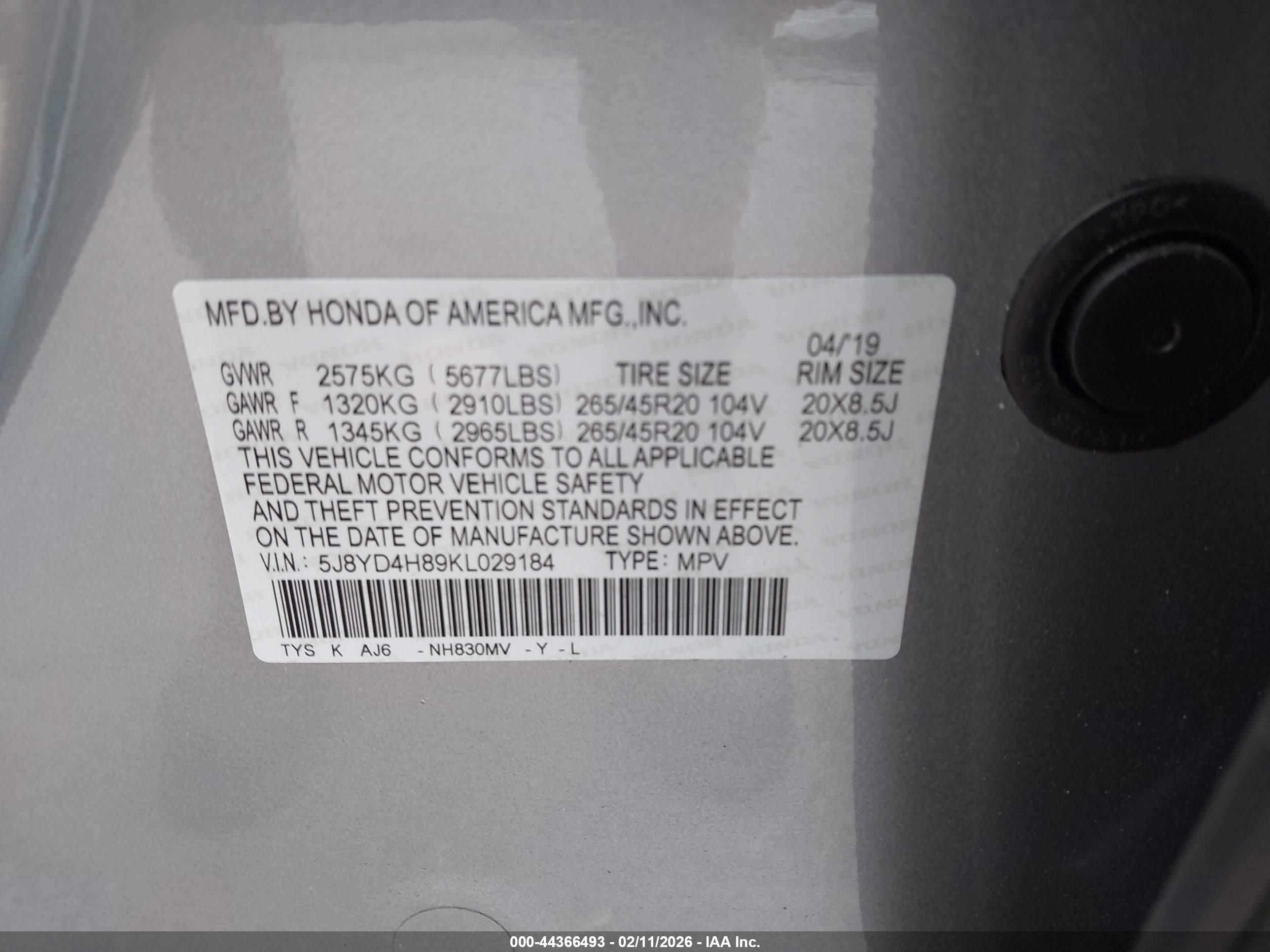 ACURA MDX image 9