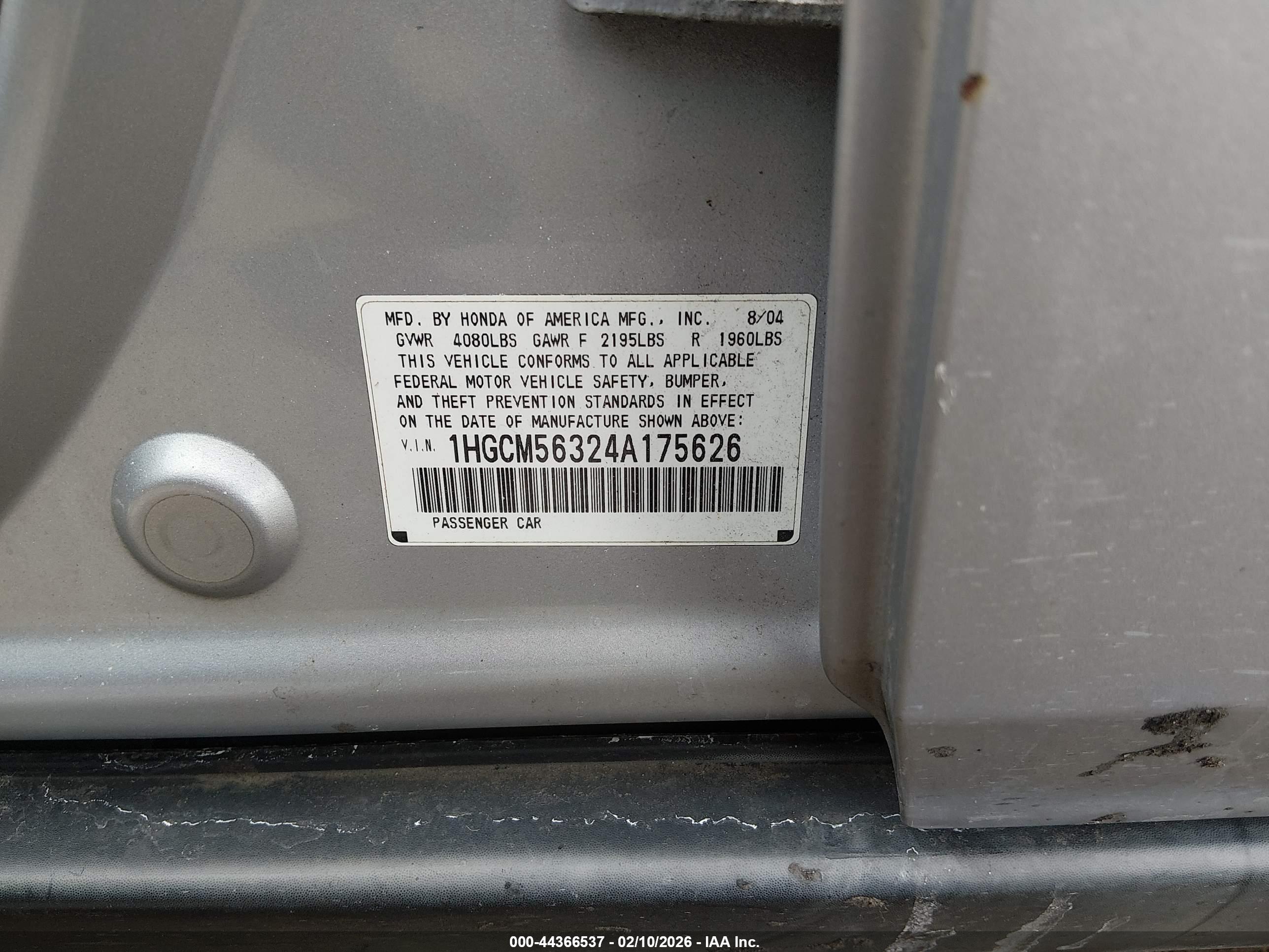 HONDA ACCORD image 9