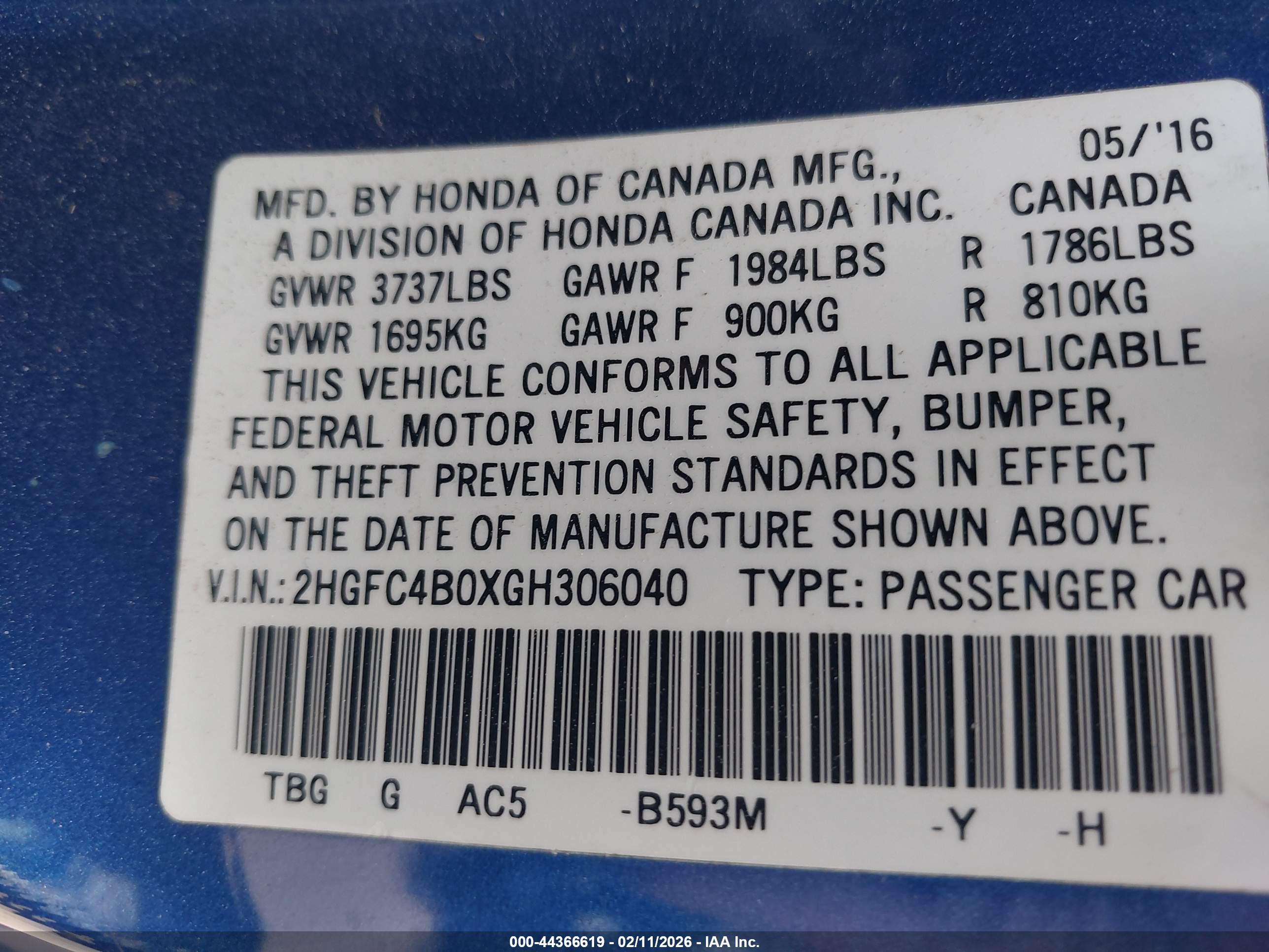 HONDA CIVIC image 9