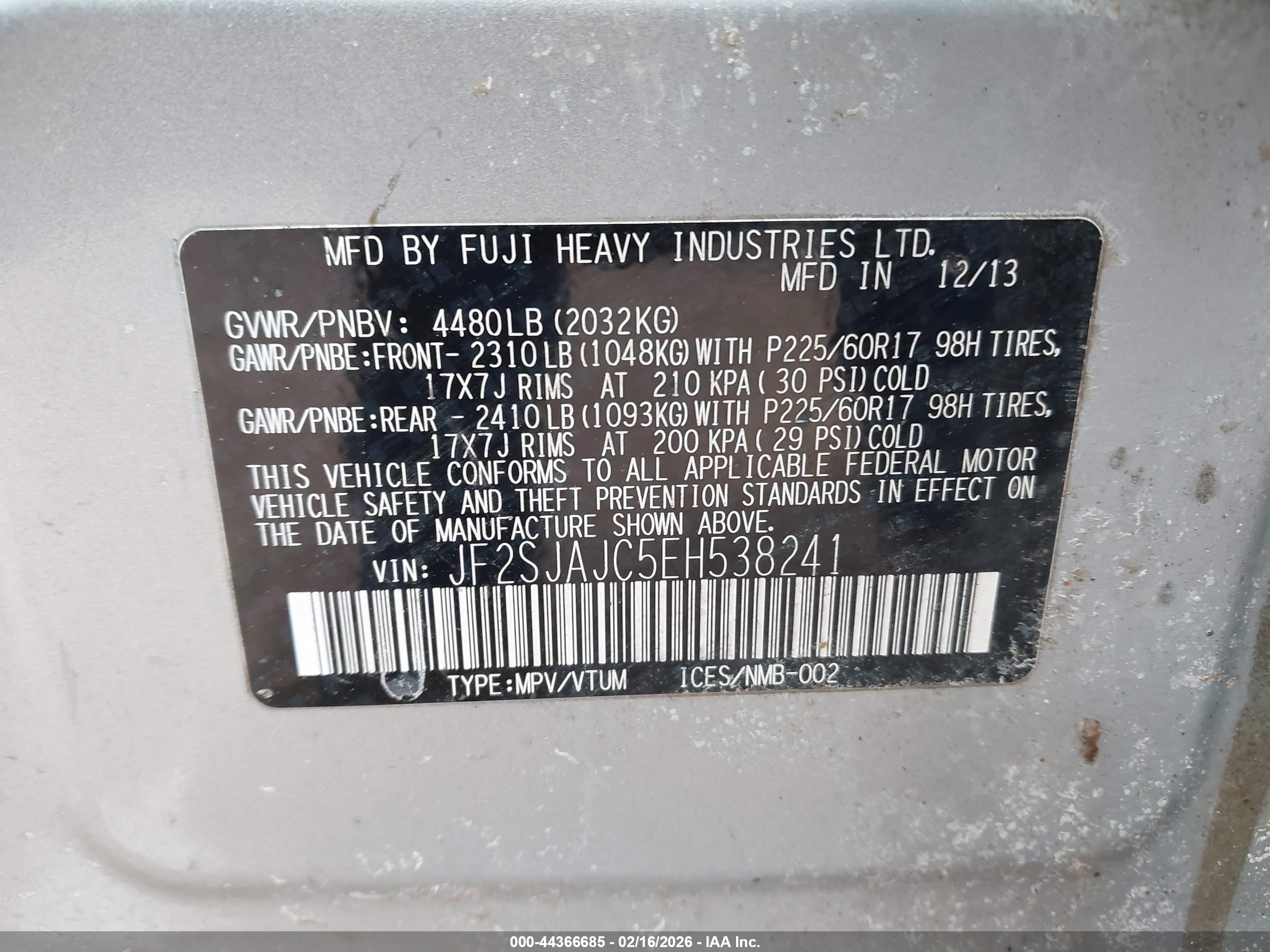 SUBARU FORESTER image 9
