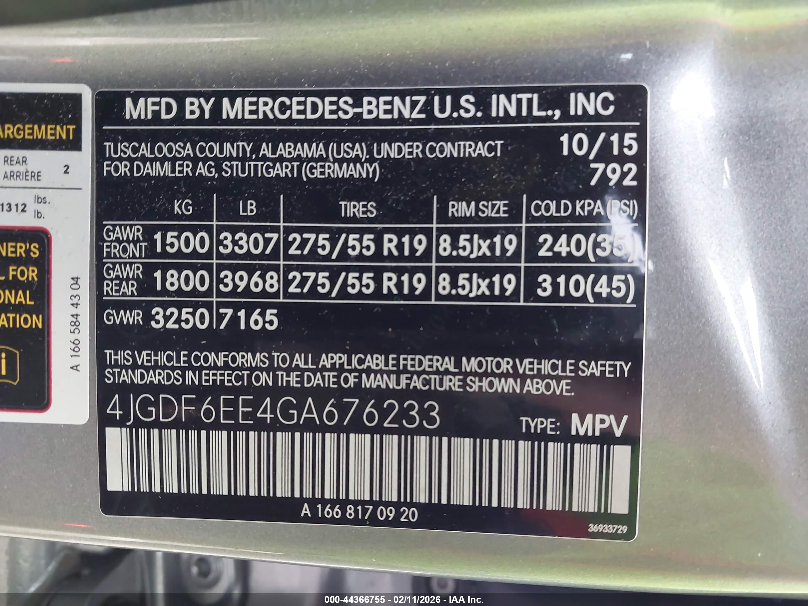 MERCEDES-BENZ GL image 9