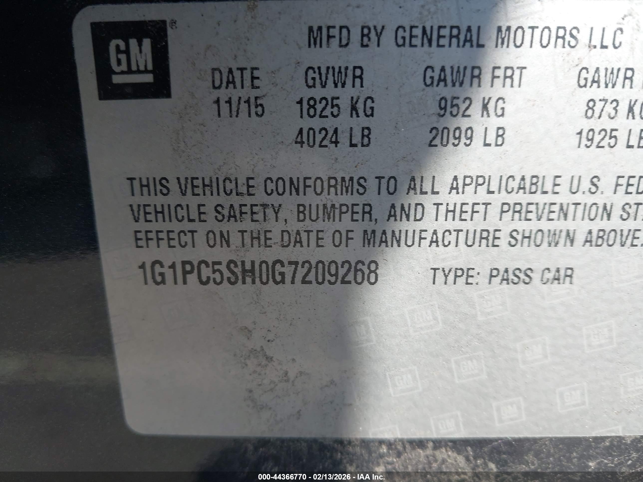 CHEVROLET CRUZE image 9