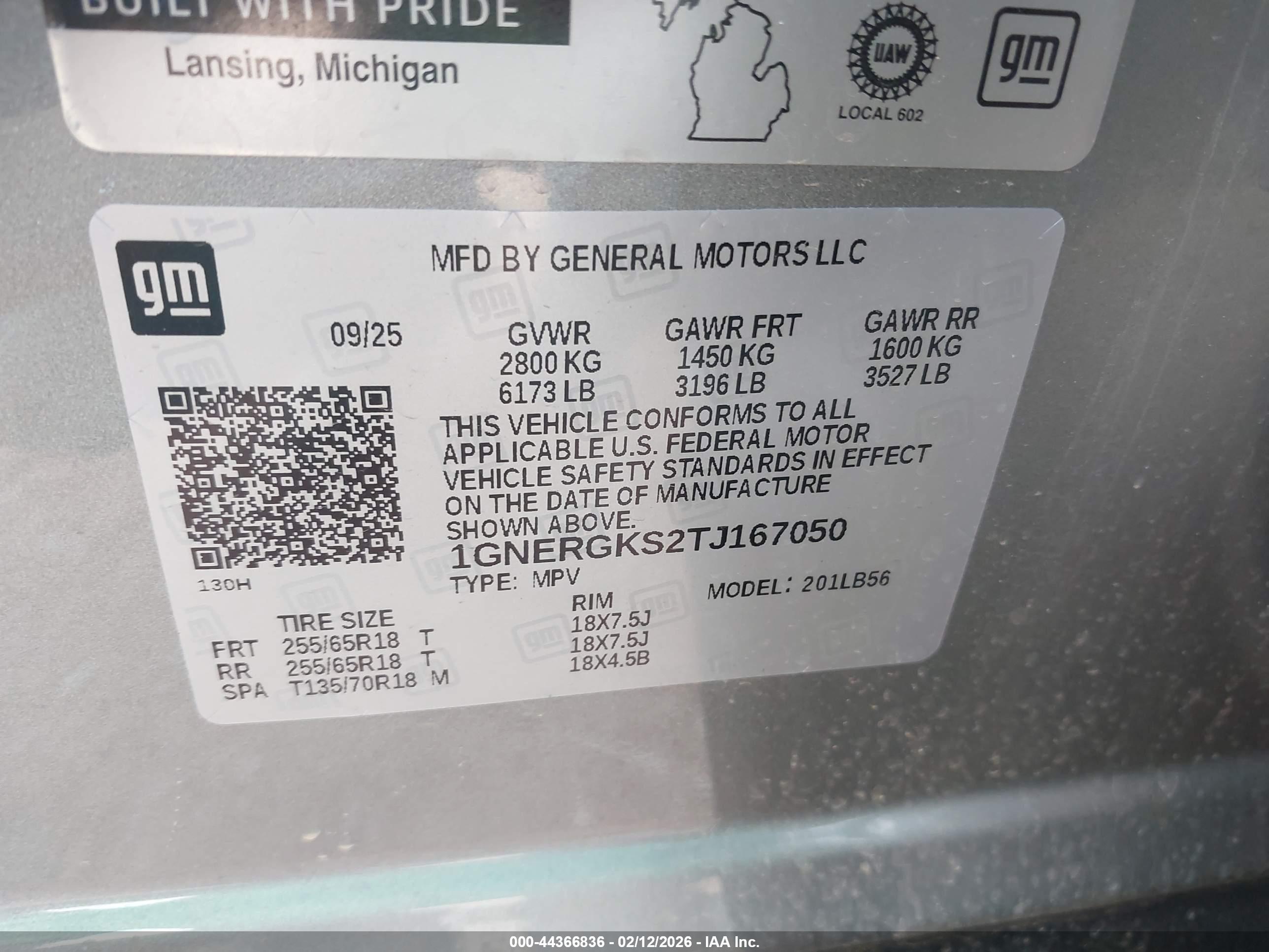 CHEVROLET TRAVERSE image 9