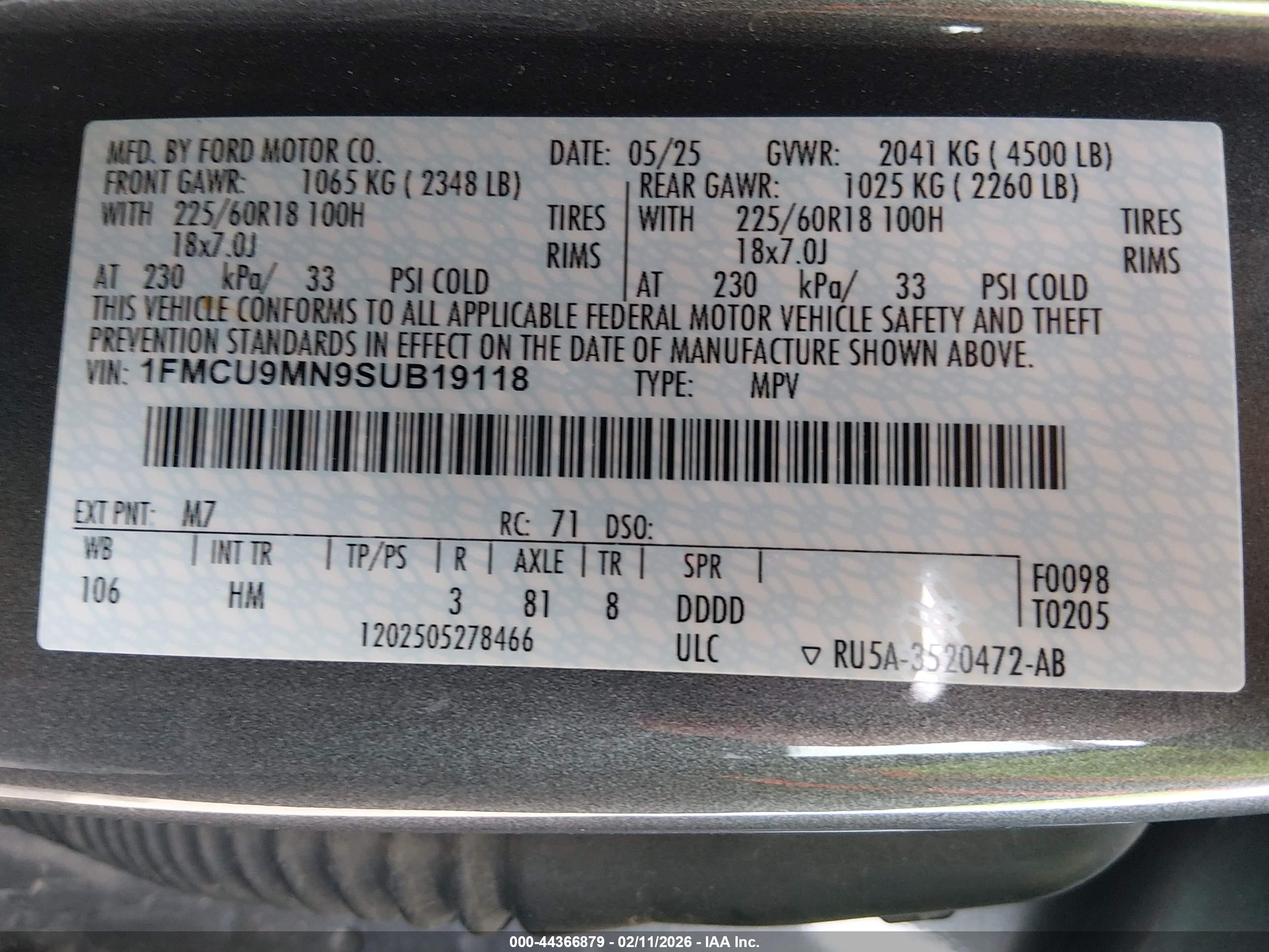 FORD ESCAPE image 9