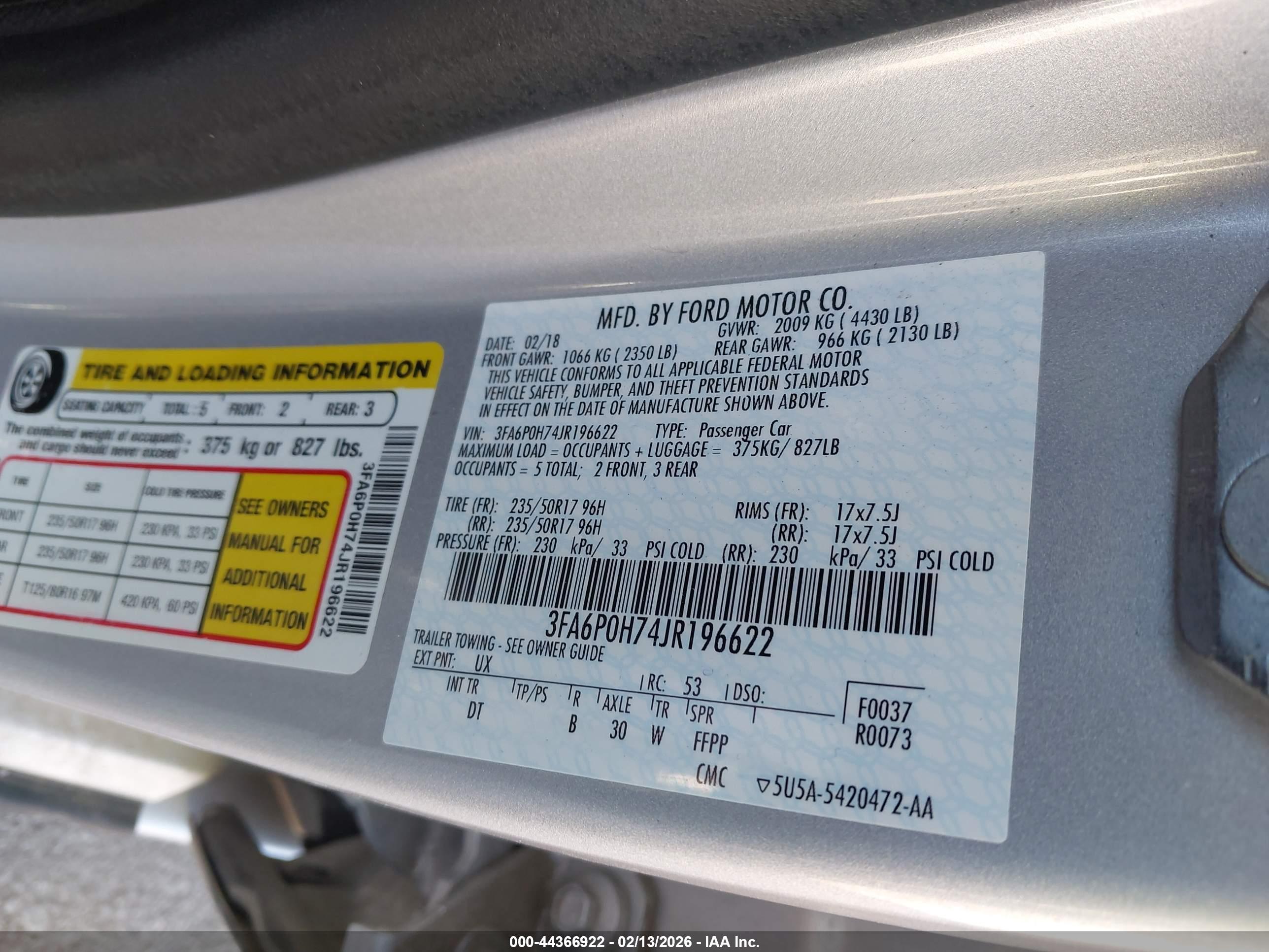 FORD FUSION image 9