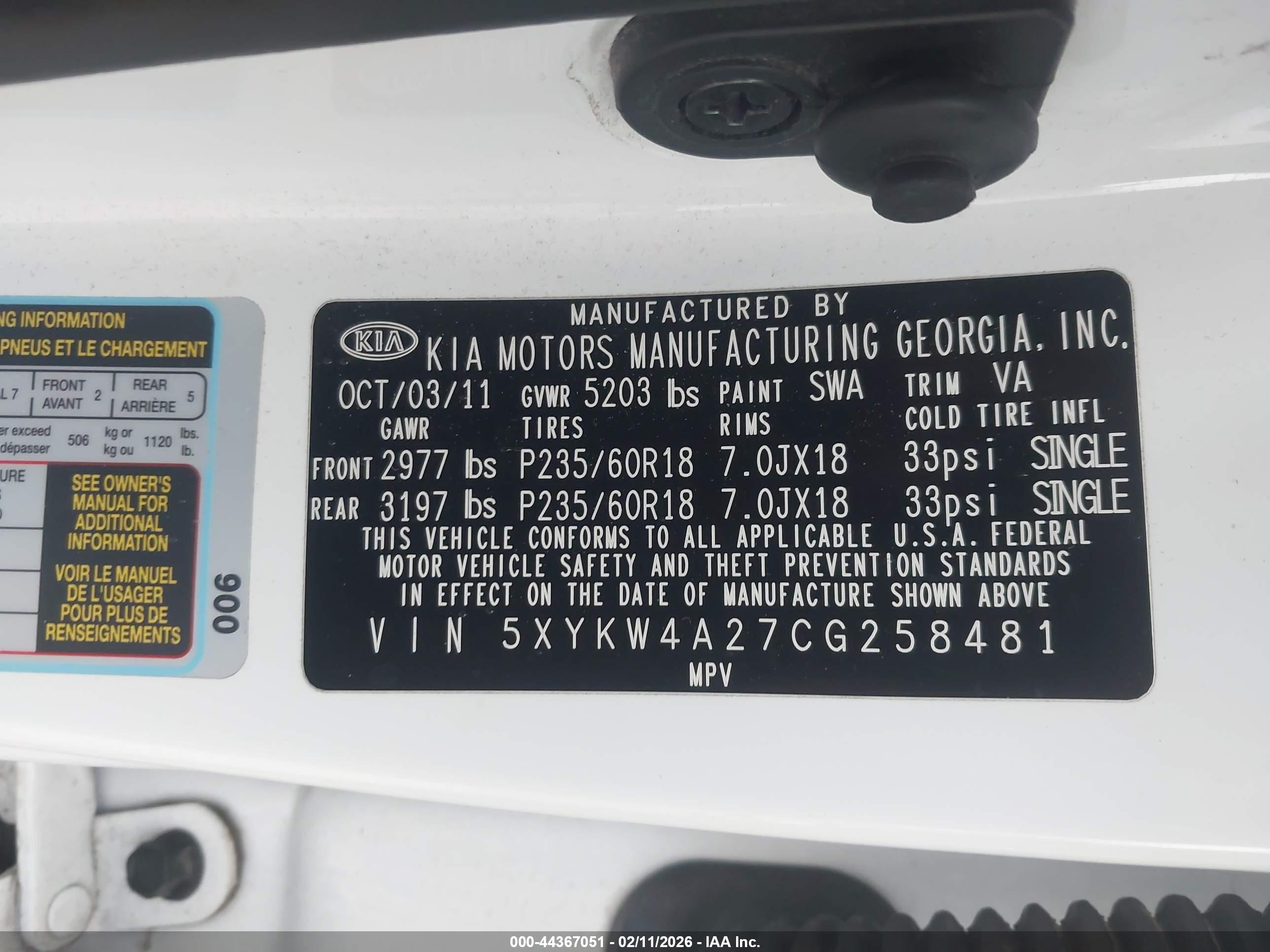 KIA SORENTO image 9