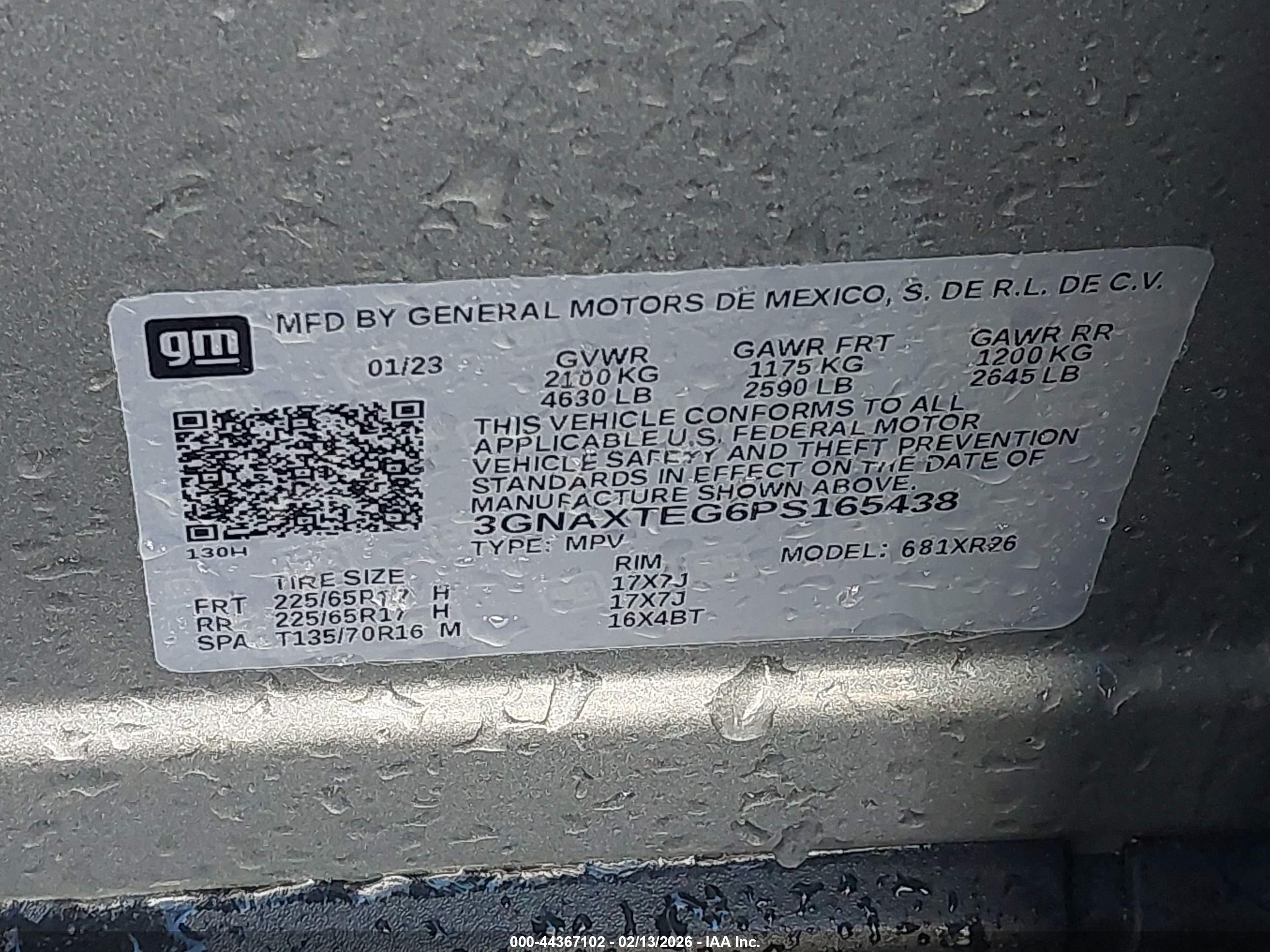CHEVROLET EQUINOX image 9