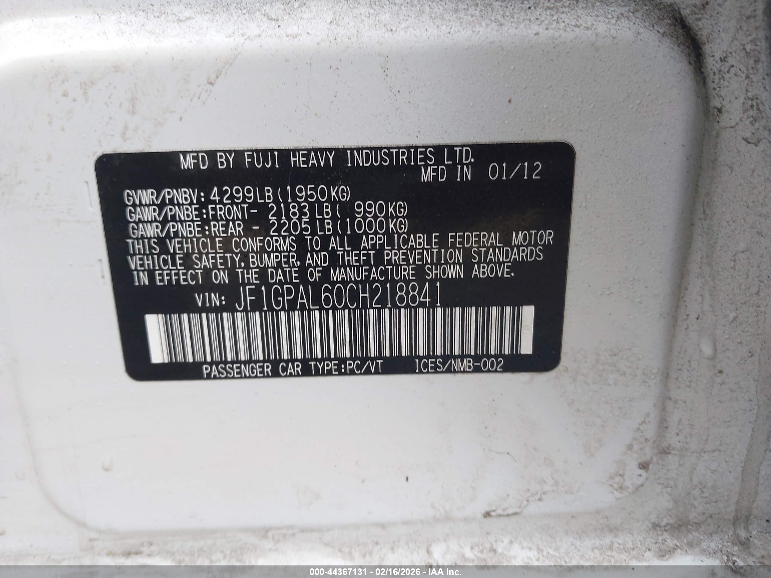 SUBARU IMPREZA image 9