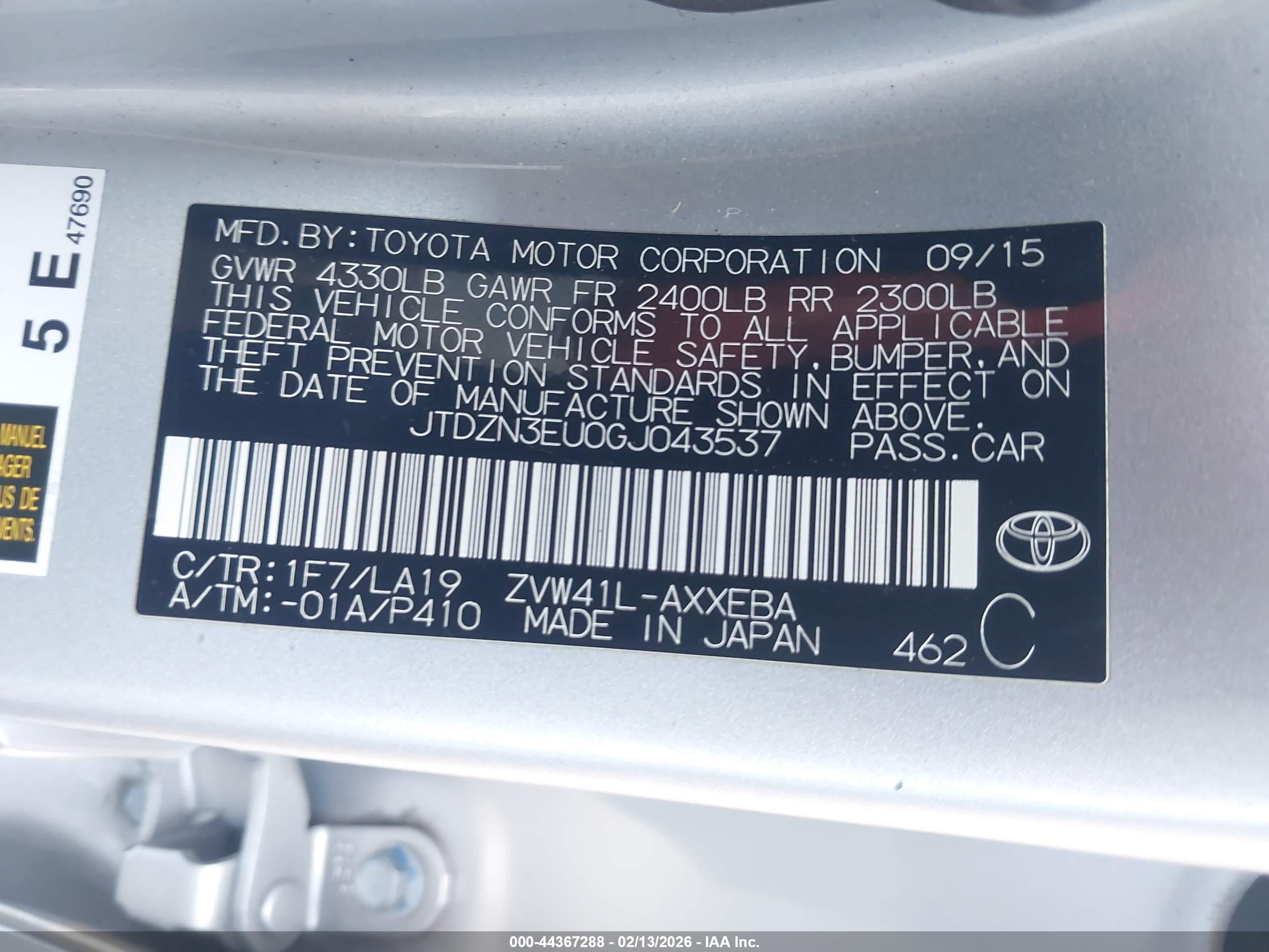 TOYOTA PRIUS image 9