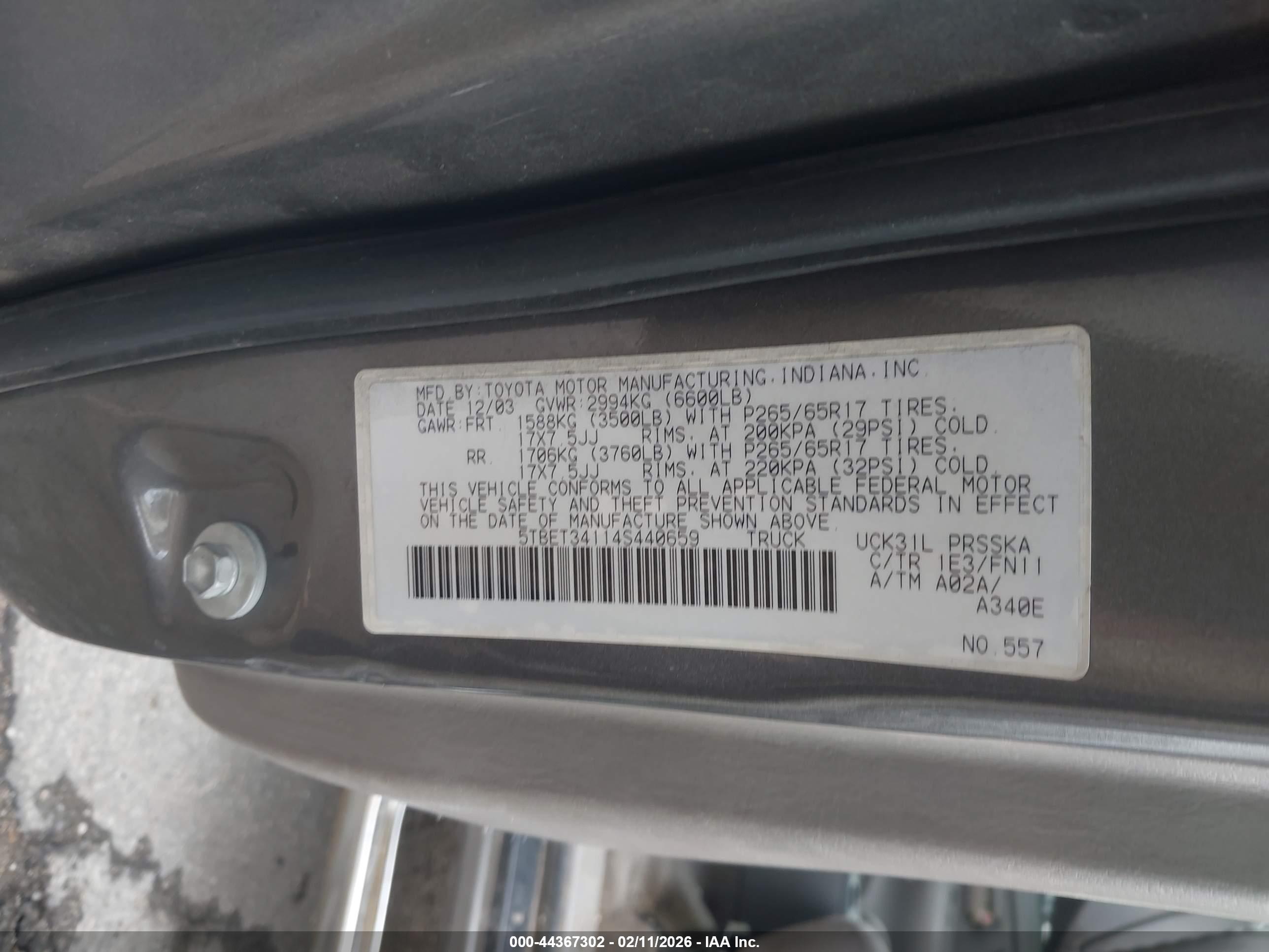 TOYOTA TUNDRA image 9