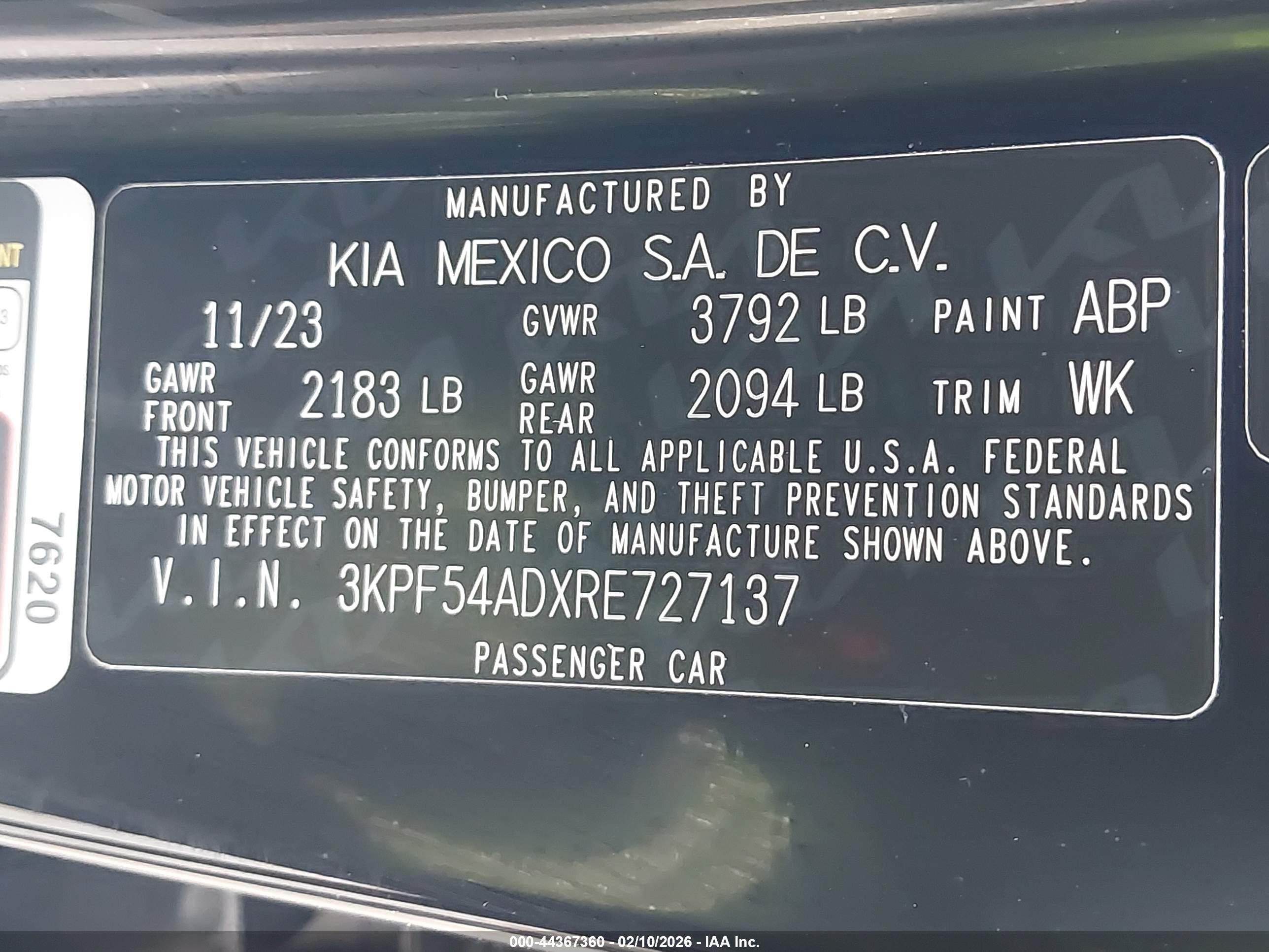 KIA FORTE image 9