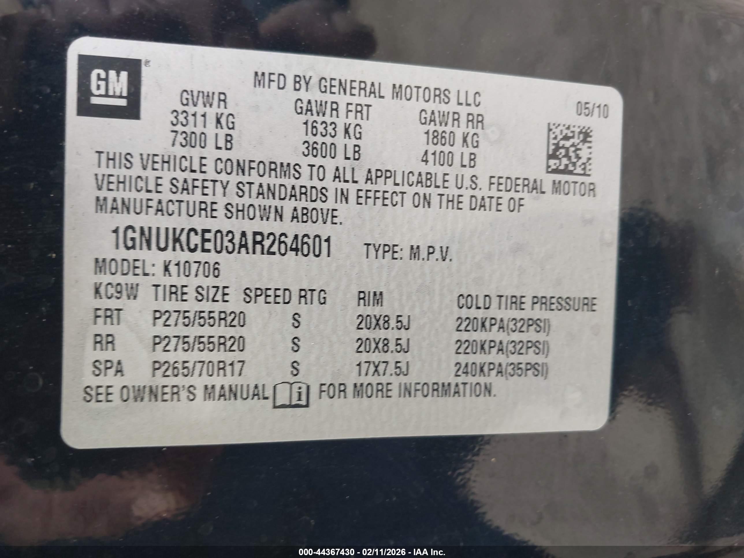 CHEVROLET TAHOE image 9