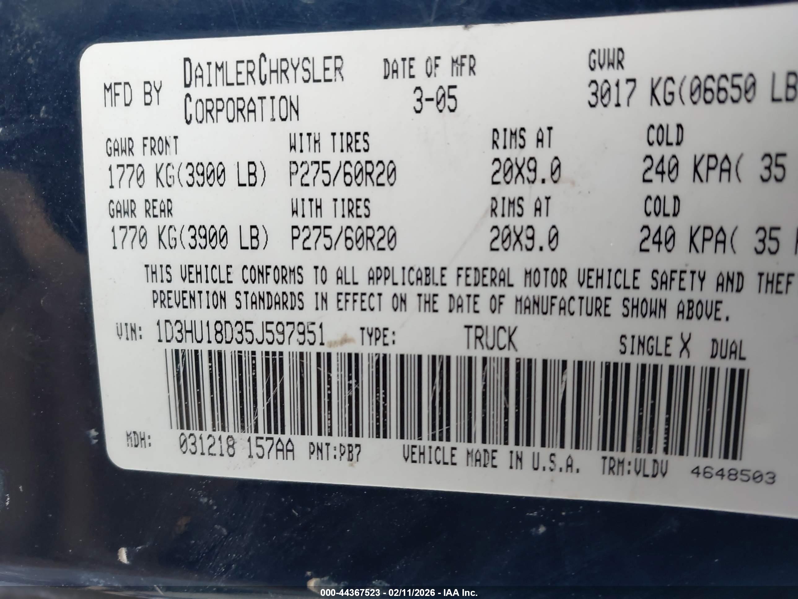 DODGE RAM image 9