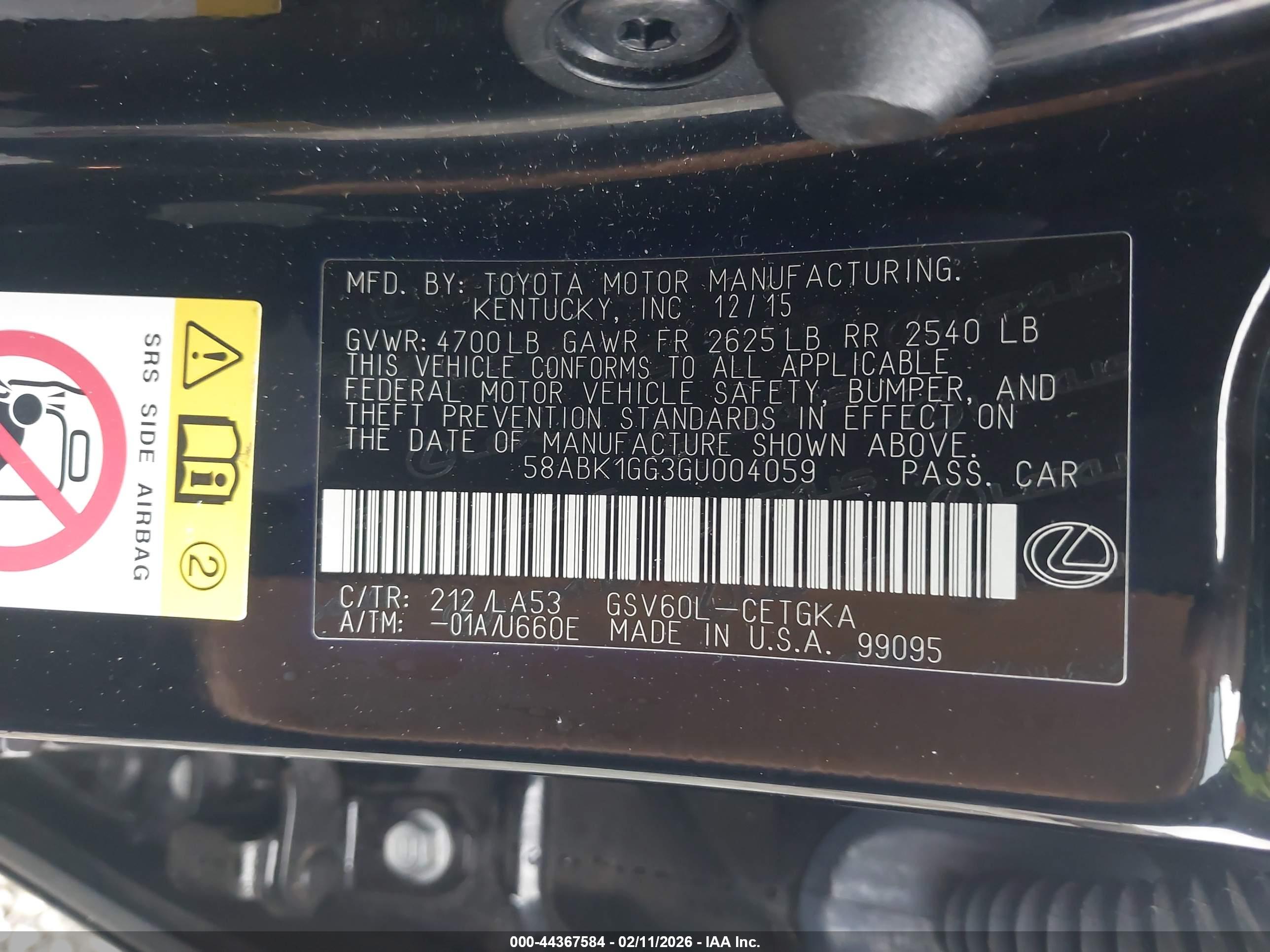 LEXUS ES image 9