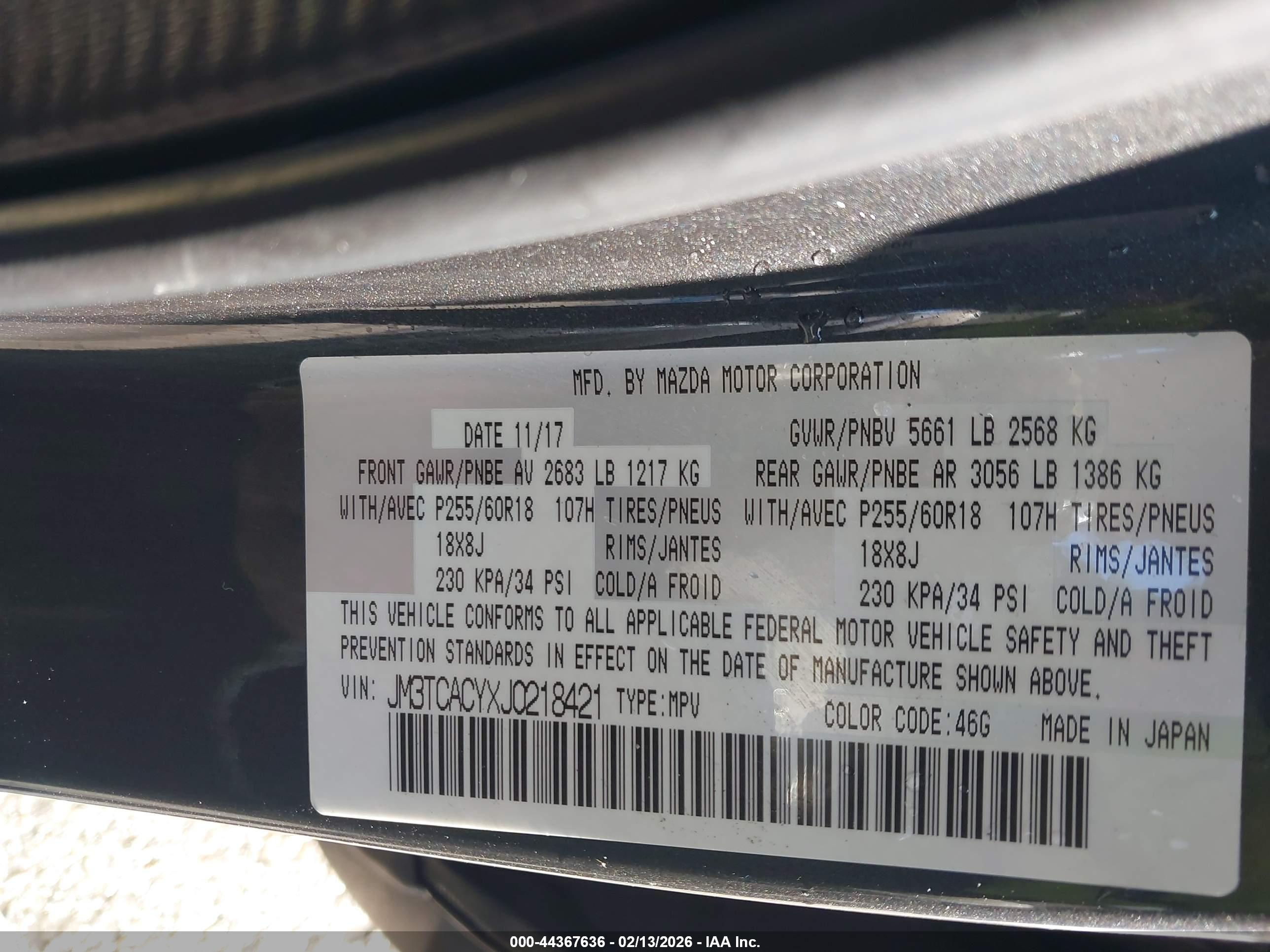 MAZDA CX-9 image 9
