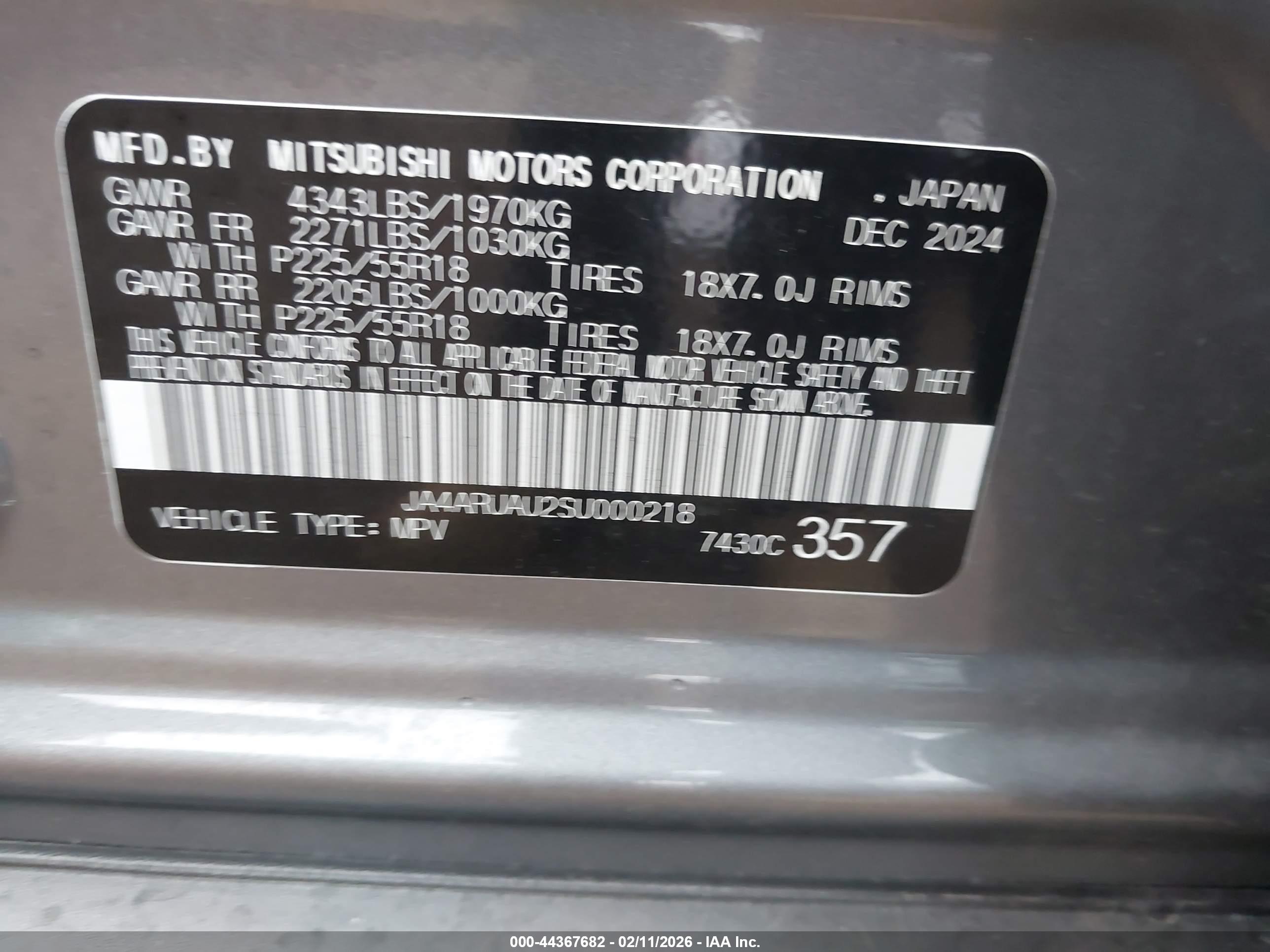 MITSUBISHI OUTLANDER image 9