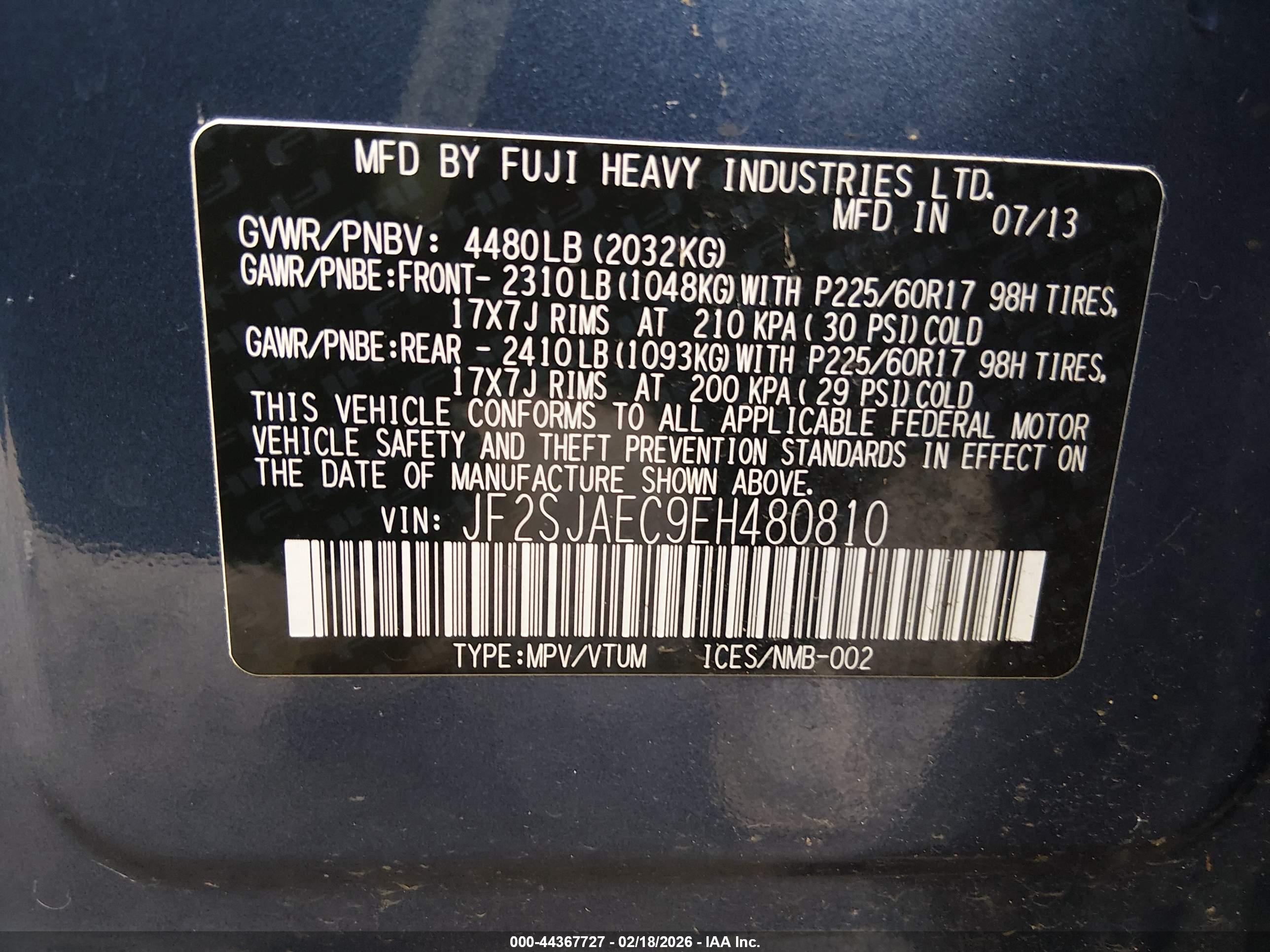 SUBARU FORESTER image 9