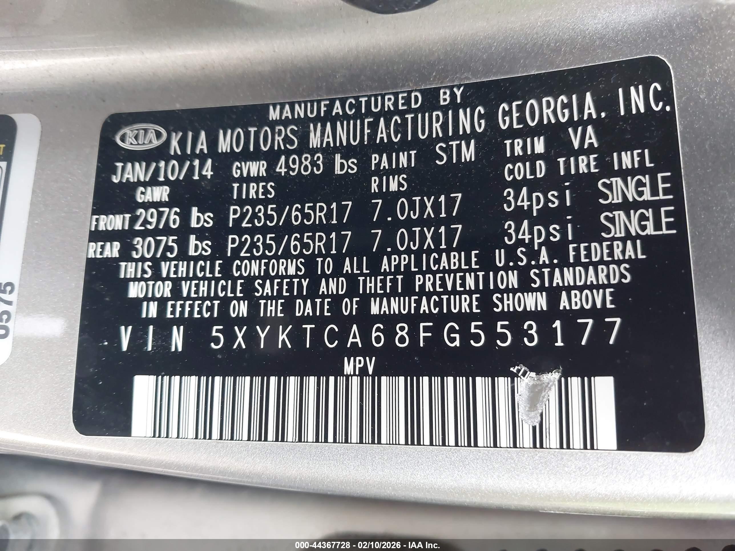KIA SORENTO image 9