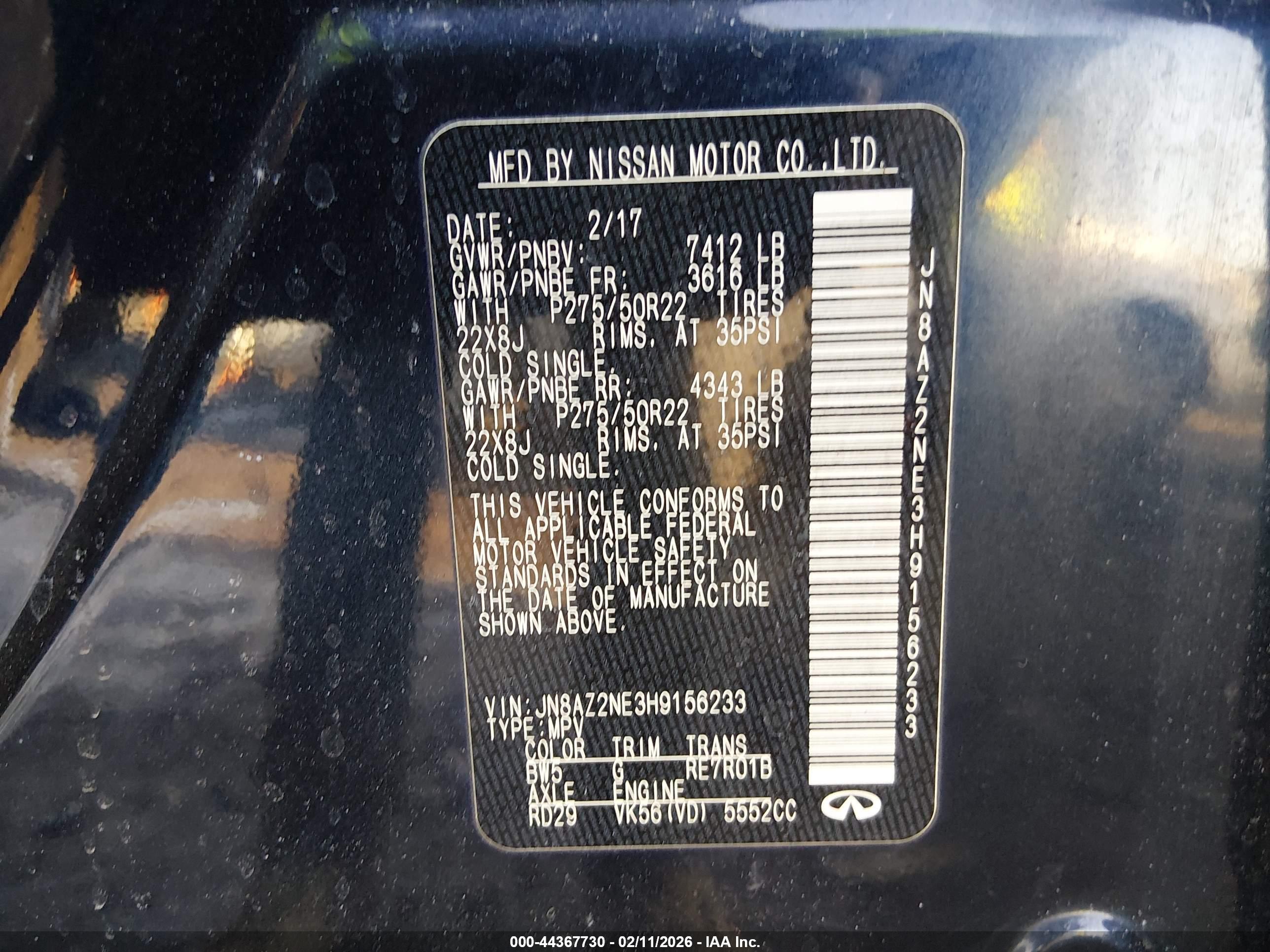 INFINITI QX80 image 9