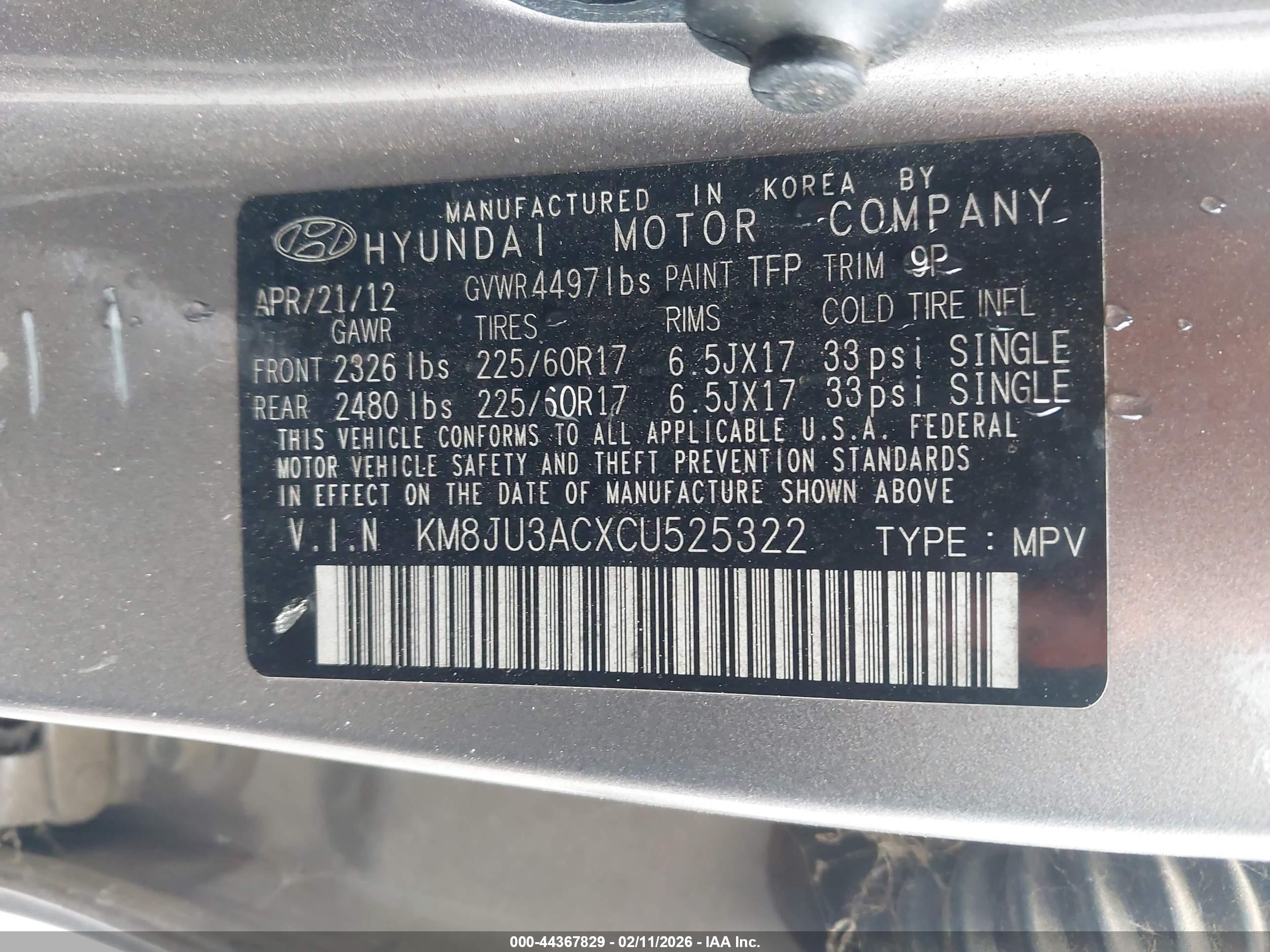 HYUNDAI TUCSON image 9