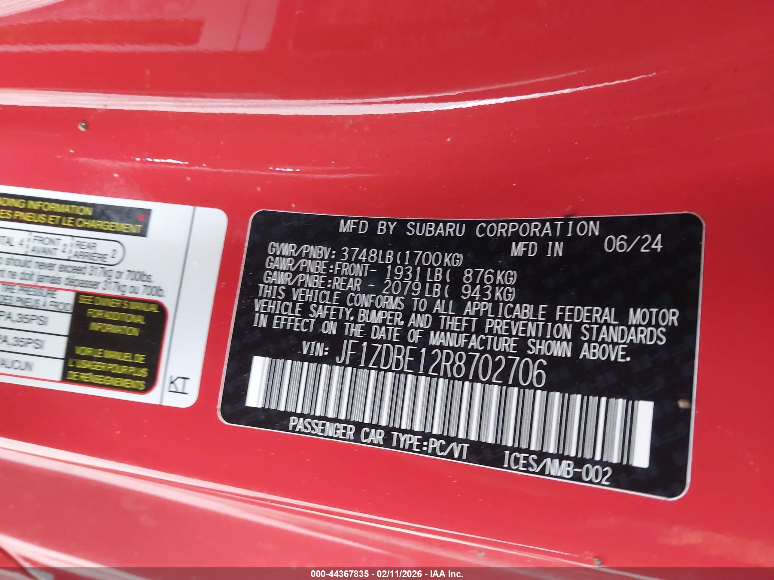 SUBARU BRZ image 9