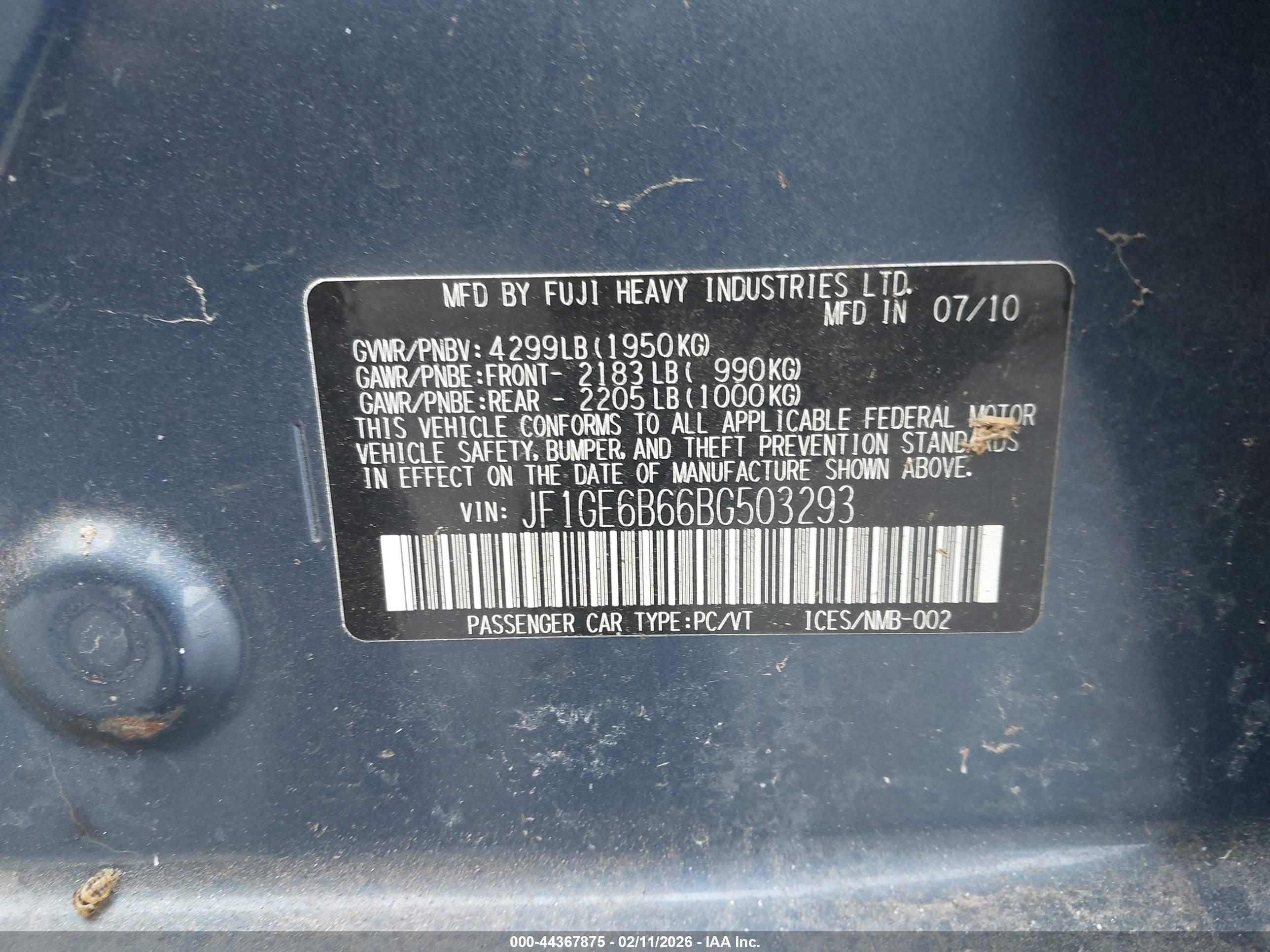 SUBARU IMPREZA image 9