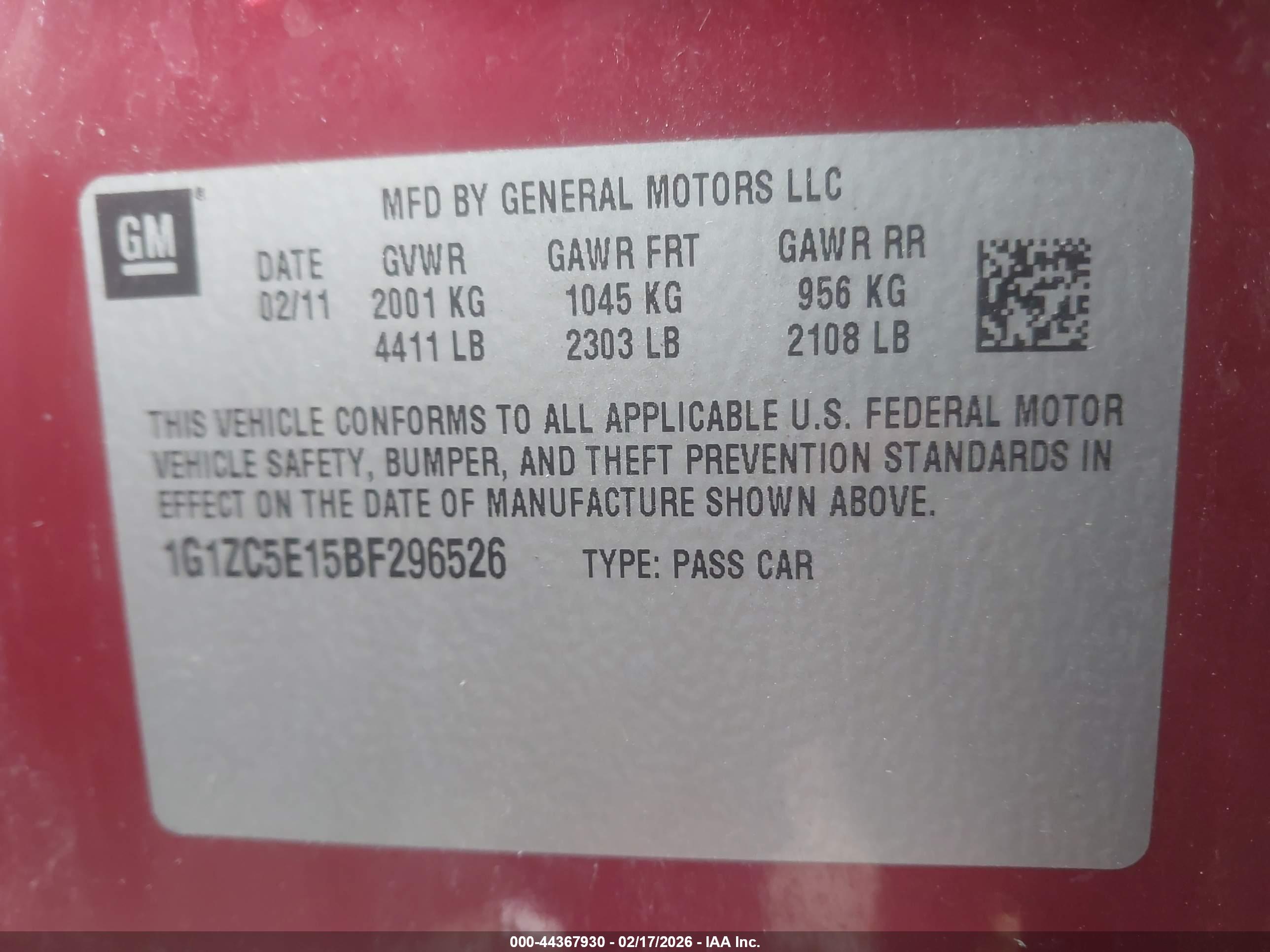 CHEVROLET MALIBU image 9