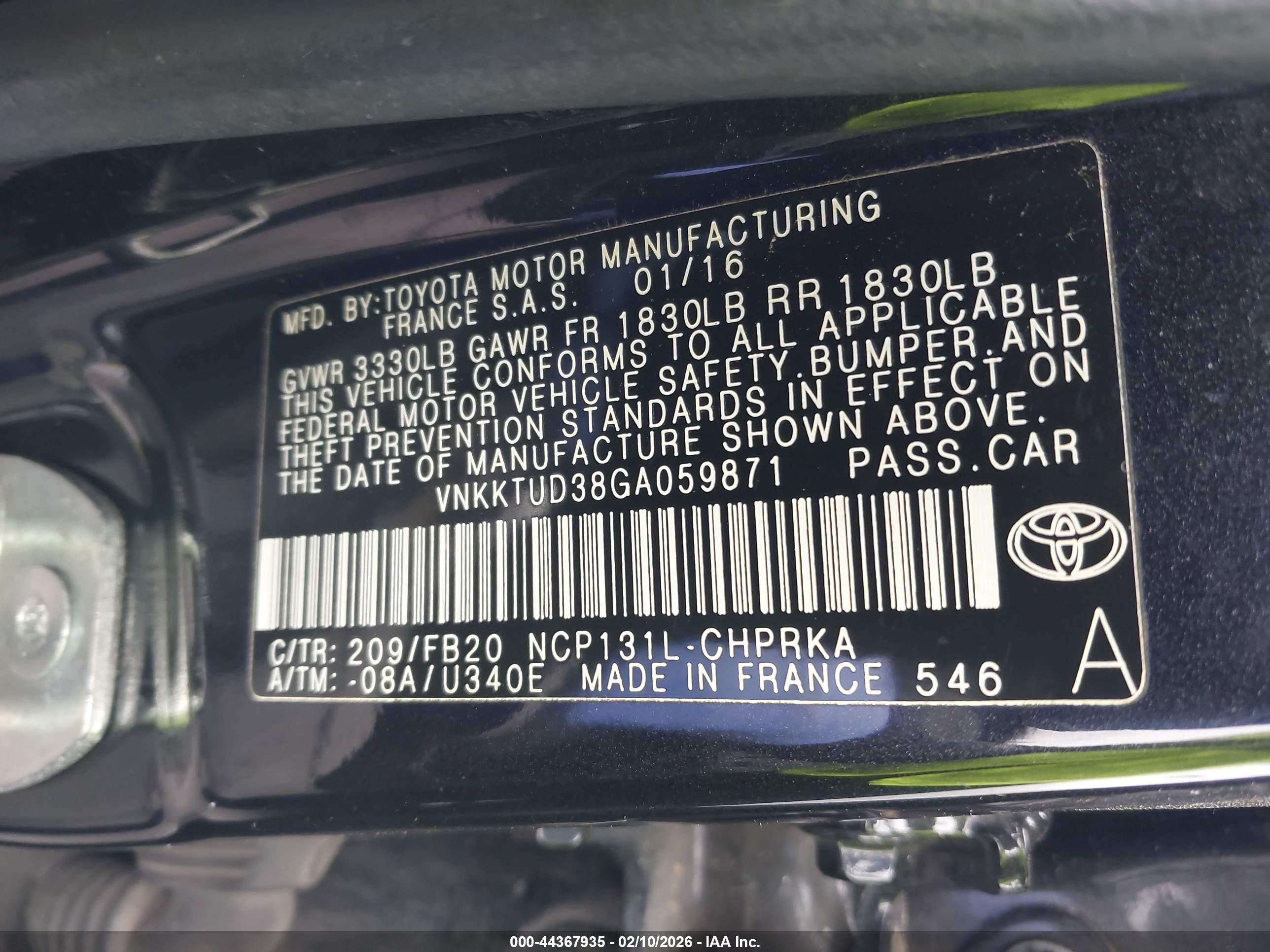 TOYOTA YARIS image 9