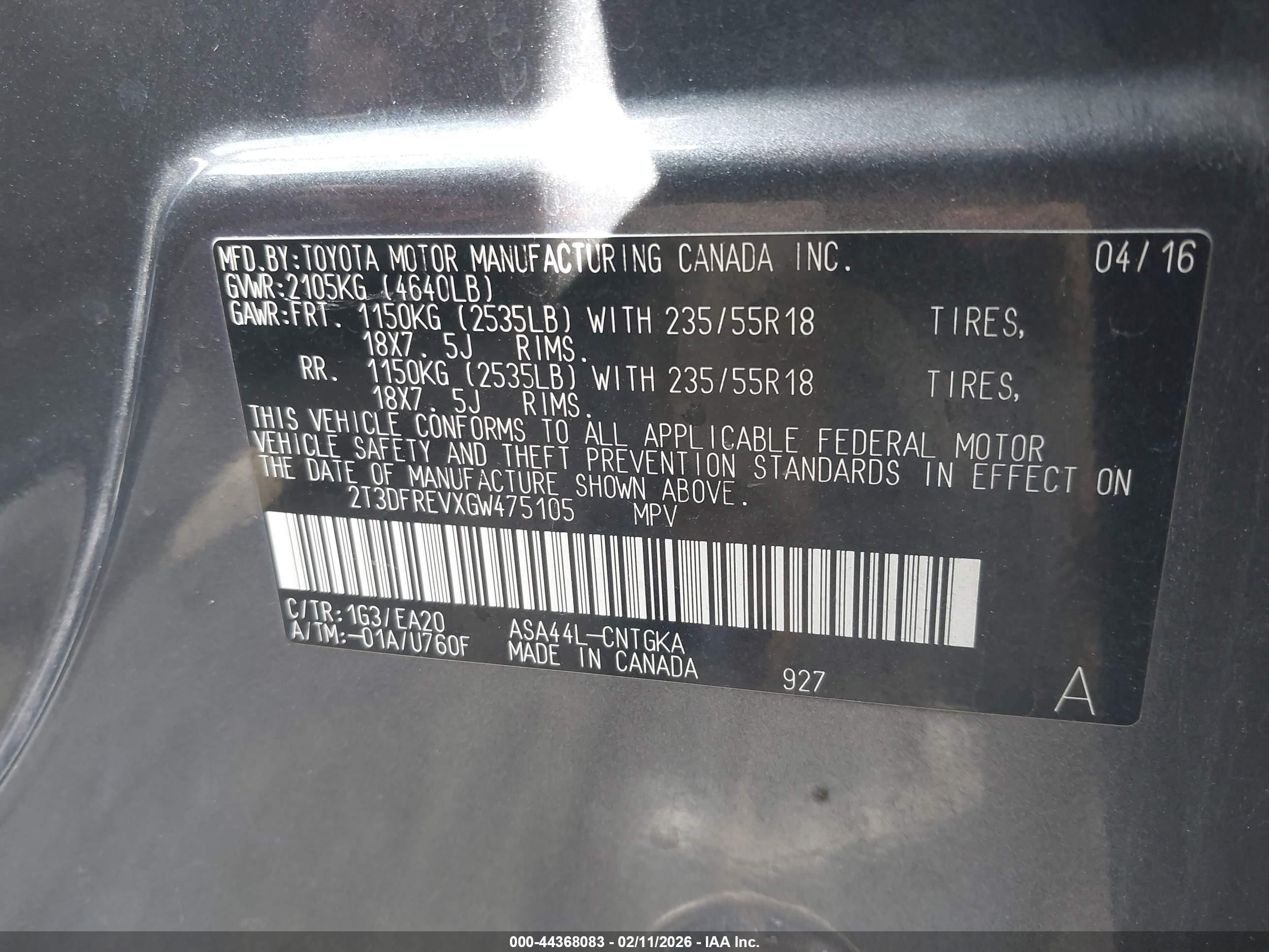 TOYOTA RAV4 image 9