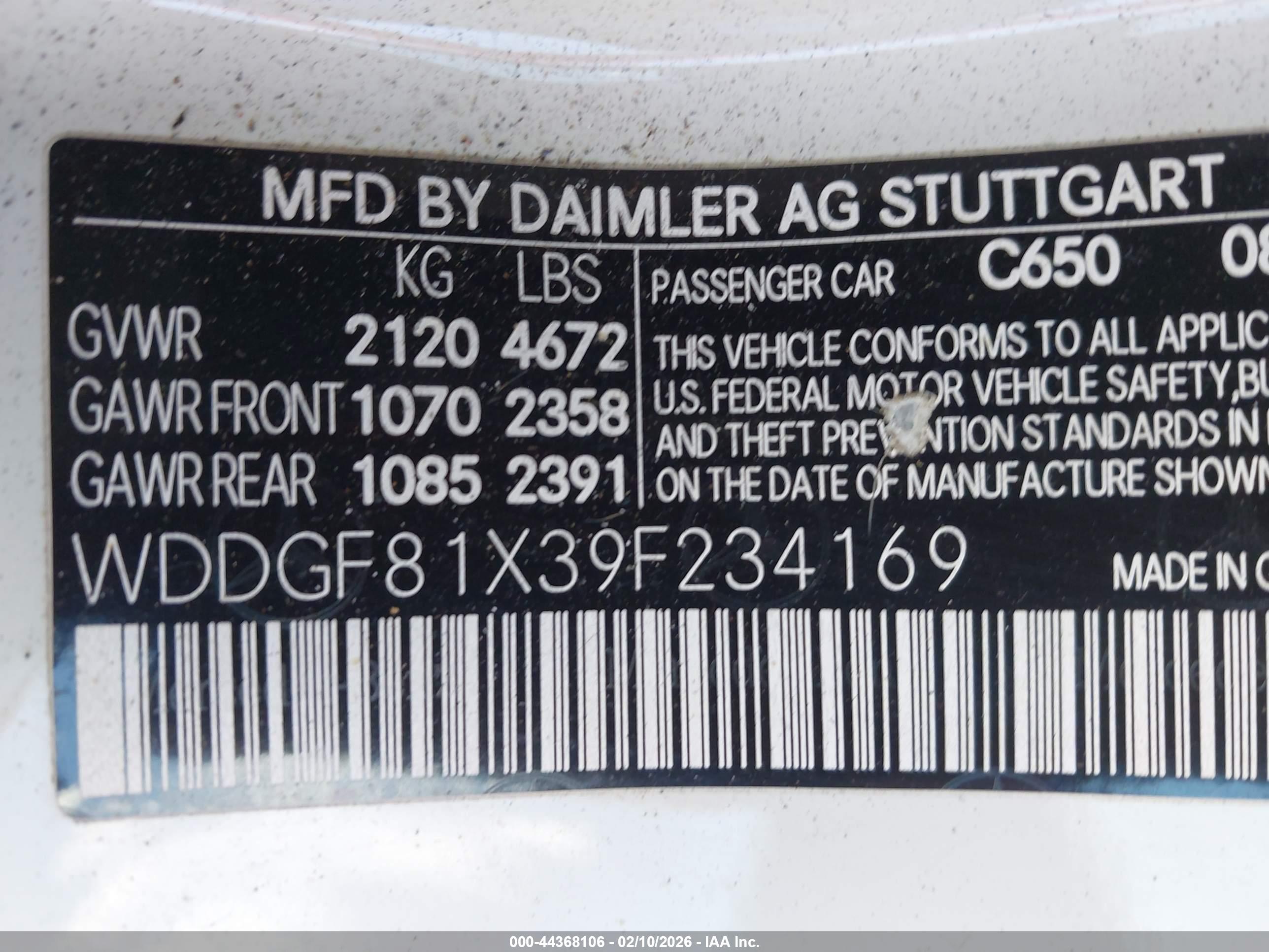 MERCEDES-BENZ C image 9