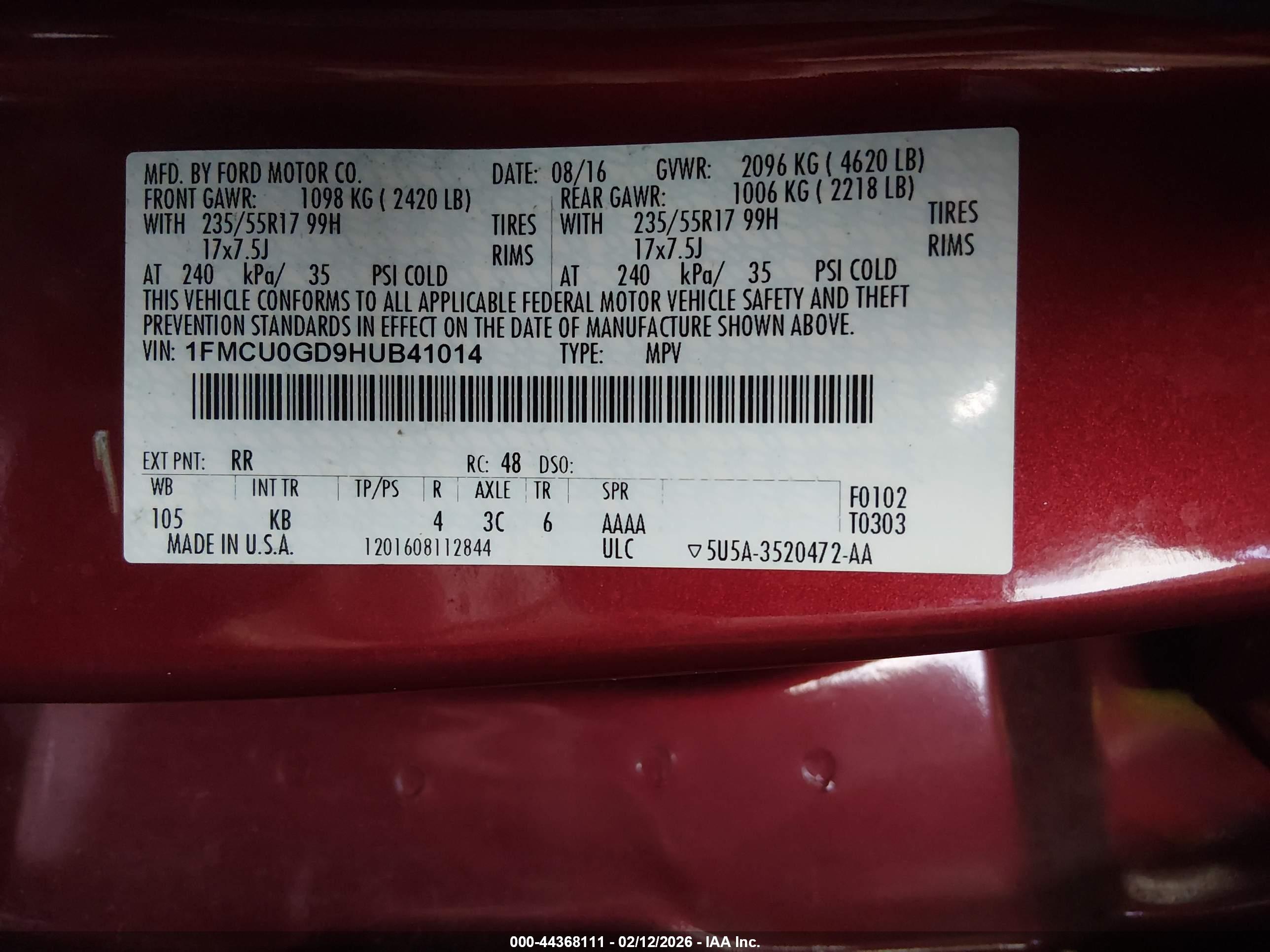 FORD ESCAPE image 9