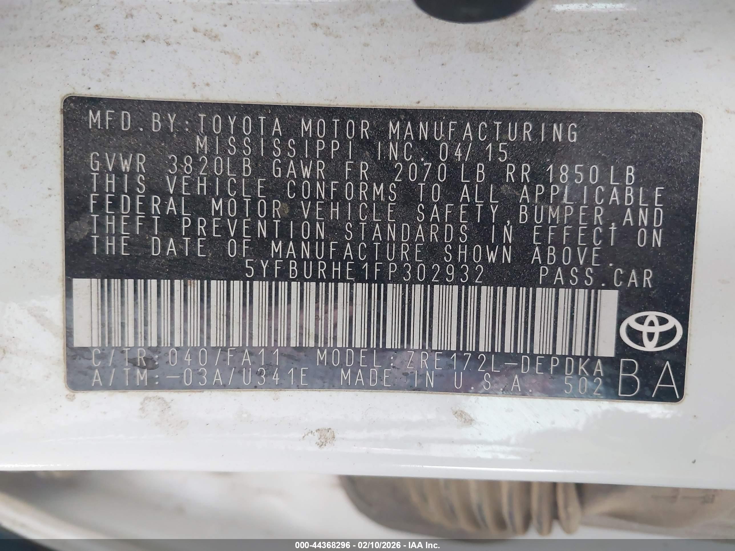 TOYOTA COROLLA image 9