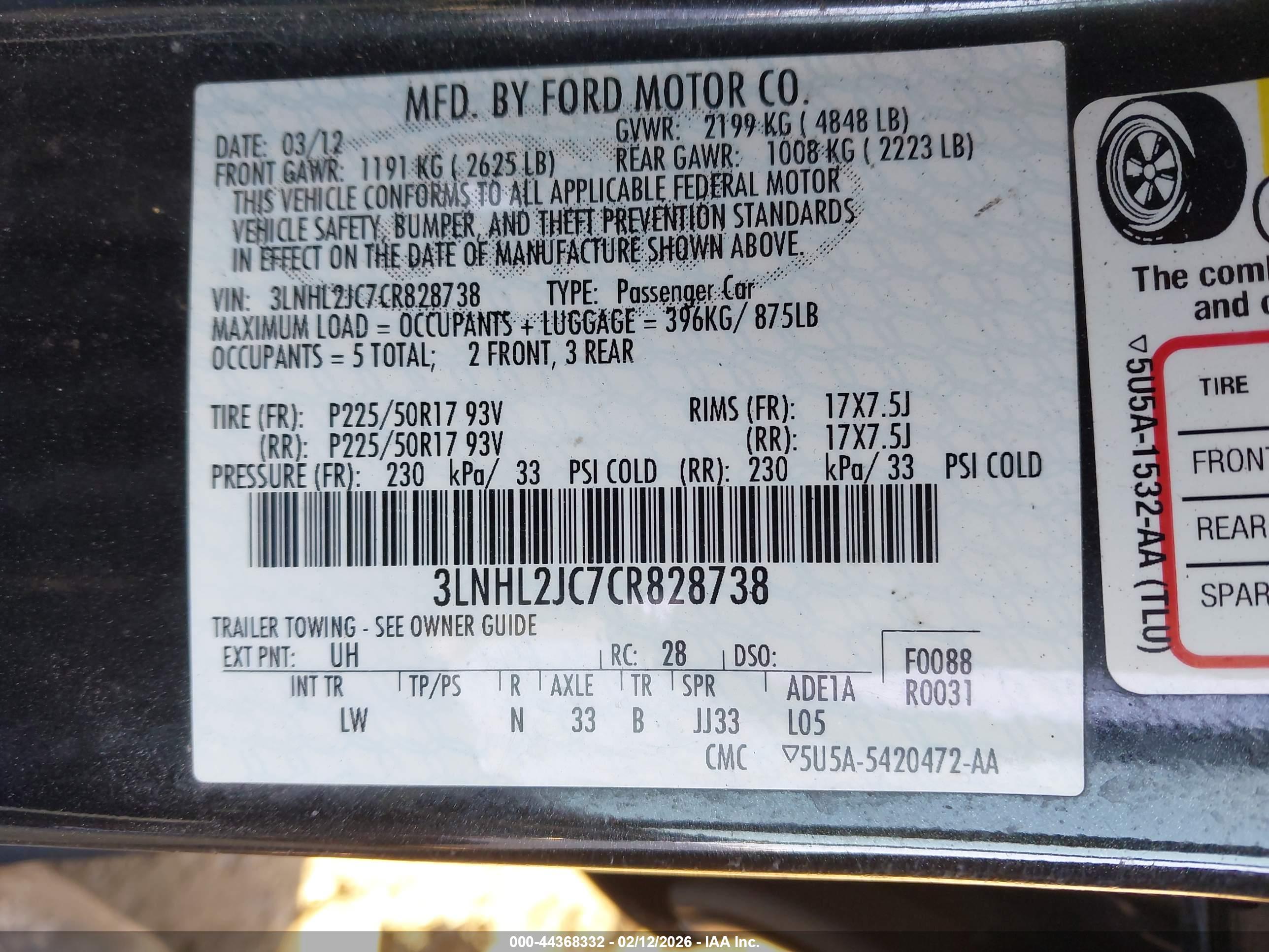 LINCOLN MKZ image 9