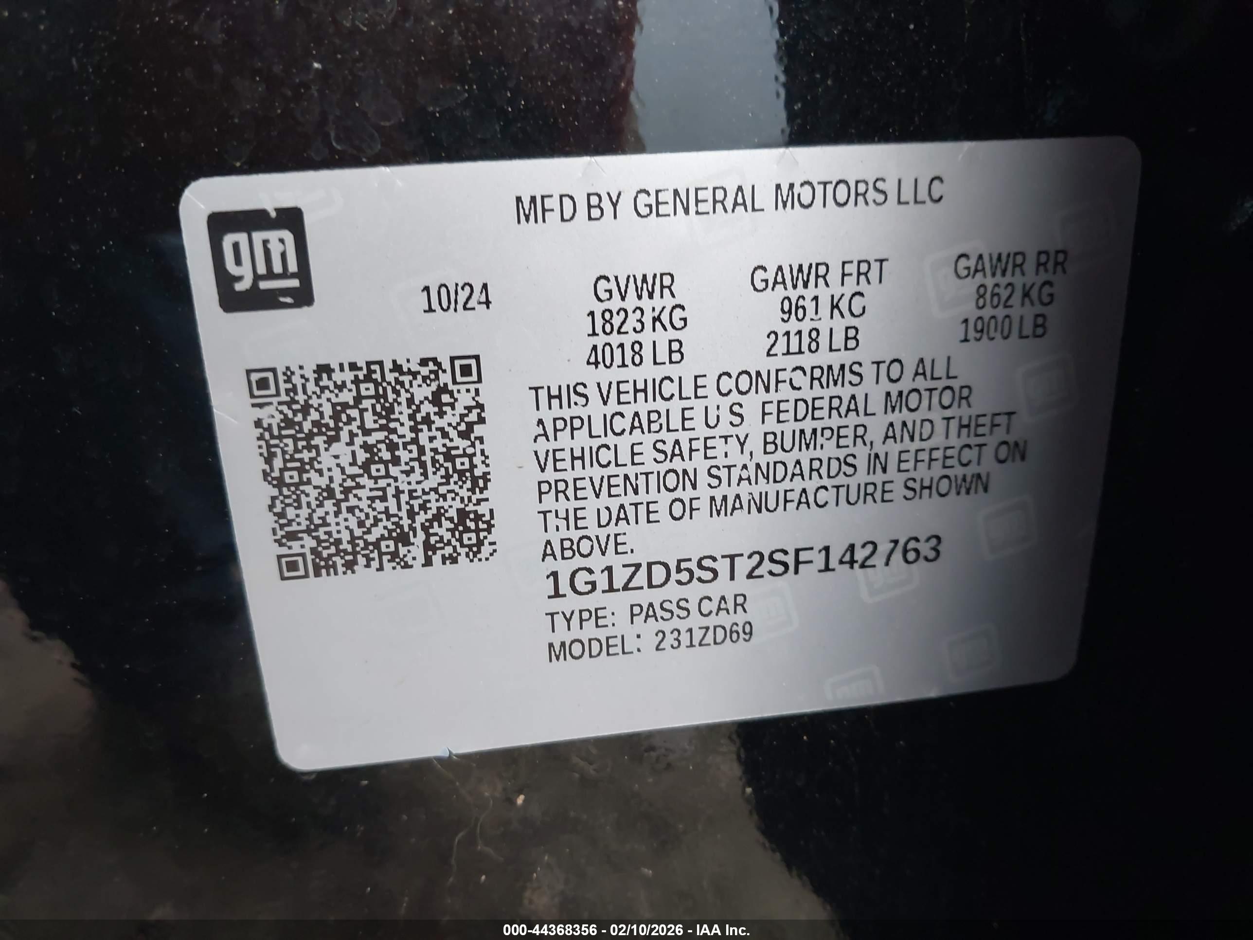 CHEVROLET MALIBU image 9