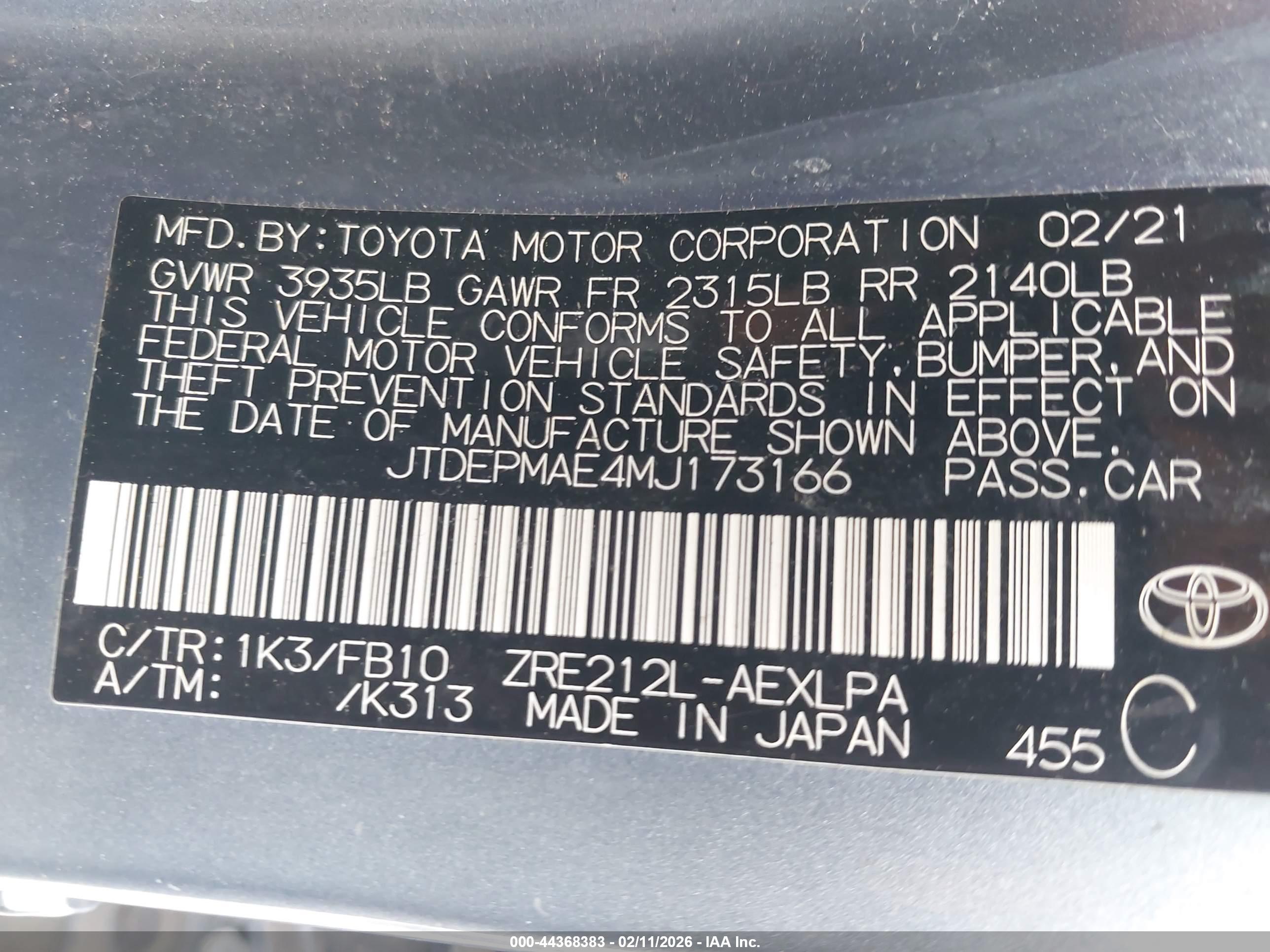 TOYOTA COROLLA image 9